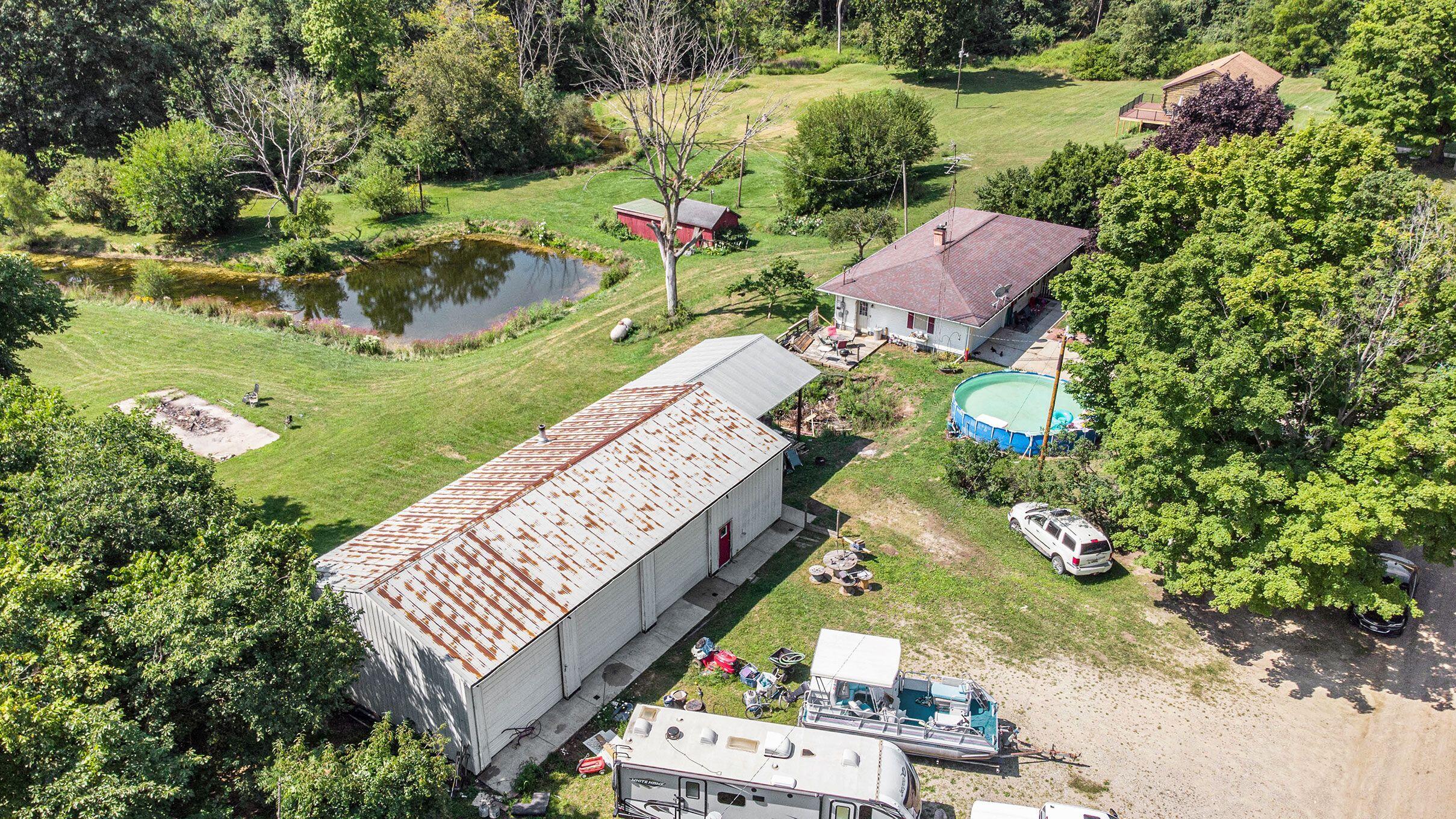 2464 Hand Road Niles, MI 49120 - Photo 25 of 32 2464 Hand Rd overhead