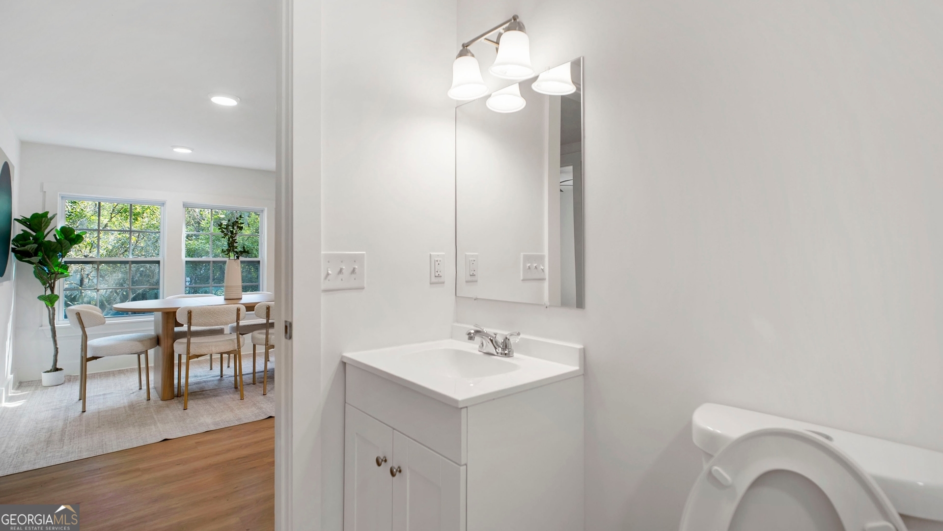 79 Terry Drive Midway, GA 31320 - Photo 15 of 27 a view of living room with granite countertop furniture and chandelier
