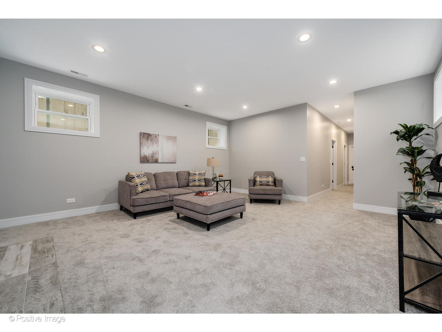 3107 North Oakley Avenue Chicago, IL 60618 - Photo 17 of 28 a living room with furniture and a potted plant