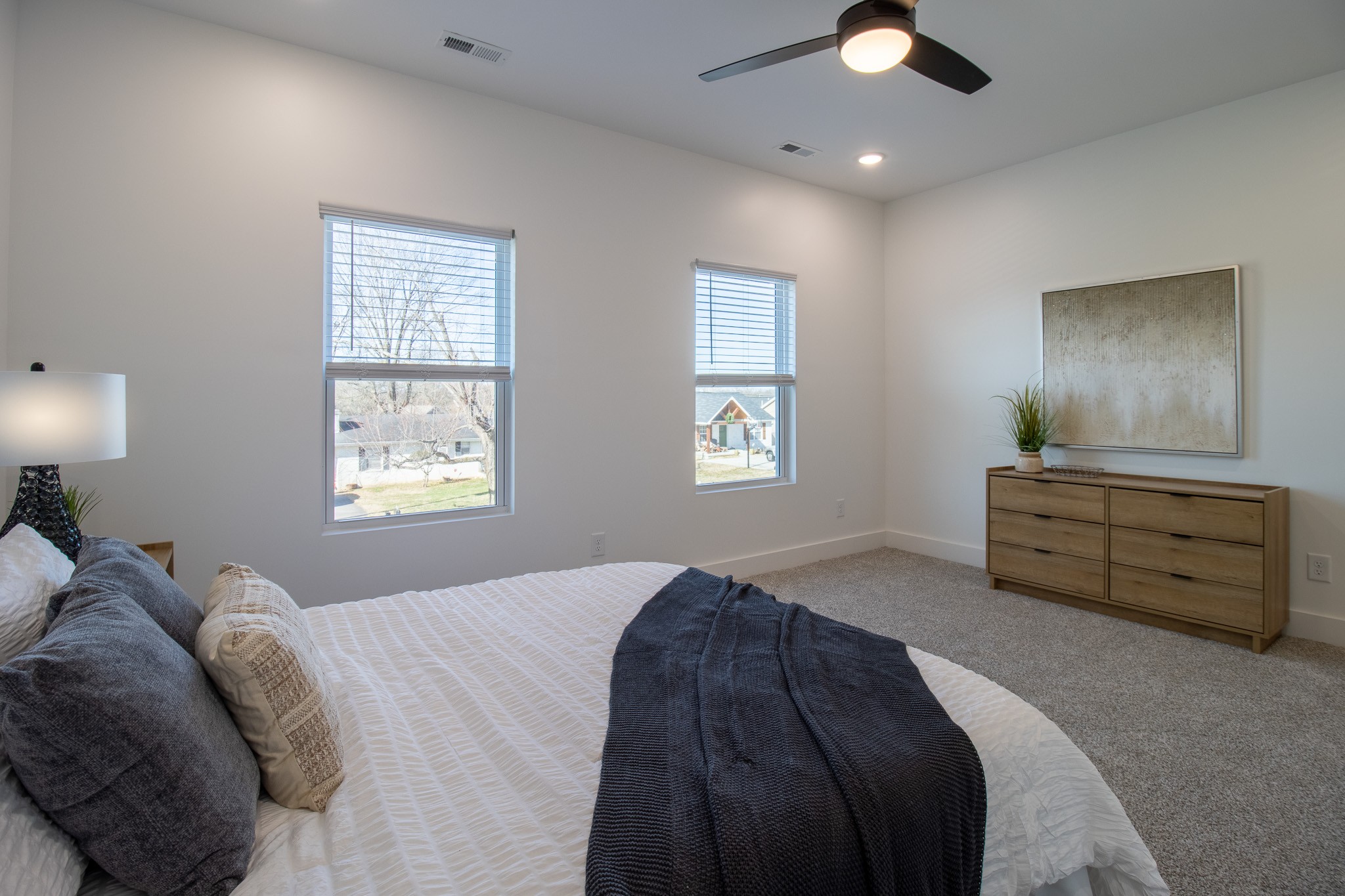 4024 University Avenue, Unit B Old Hickory, TN 37138 - Photo 16 of 30 a bedroom with a bed and a window