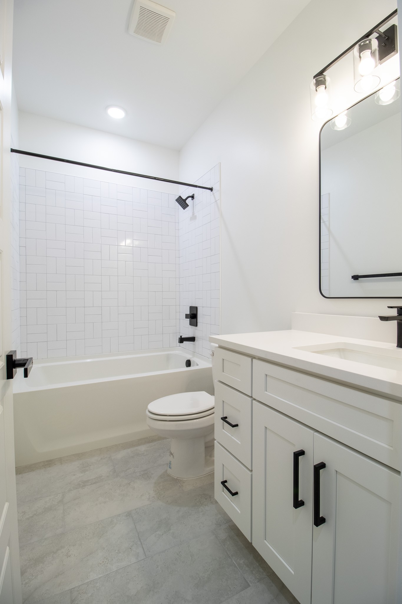 4024 University Avenue, Unit B Old Hickory, TN 37138 - Photo 26 of 30 a bathroom with a sink a toilet and shower