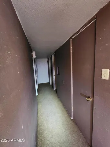 a view of empty room