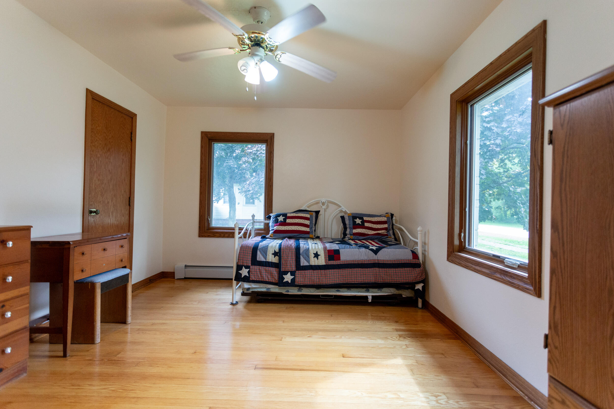 601 East Main Street La Crosse, IN 46348 - Photo 20 of 29 a bedroom with furniture and a window
