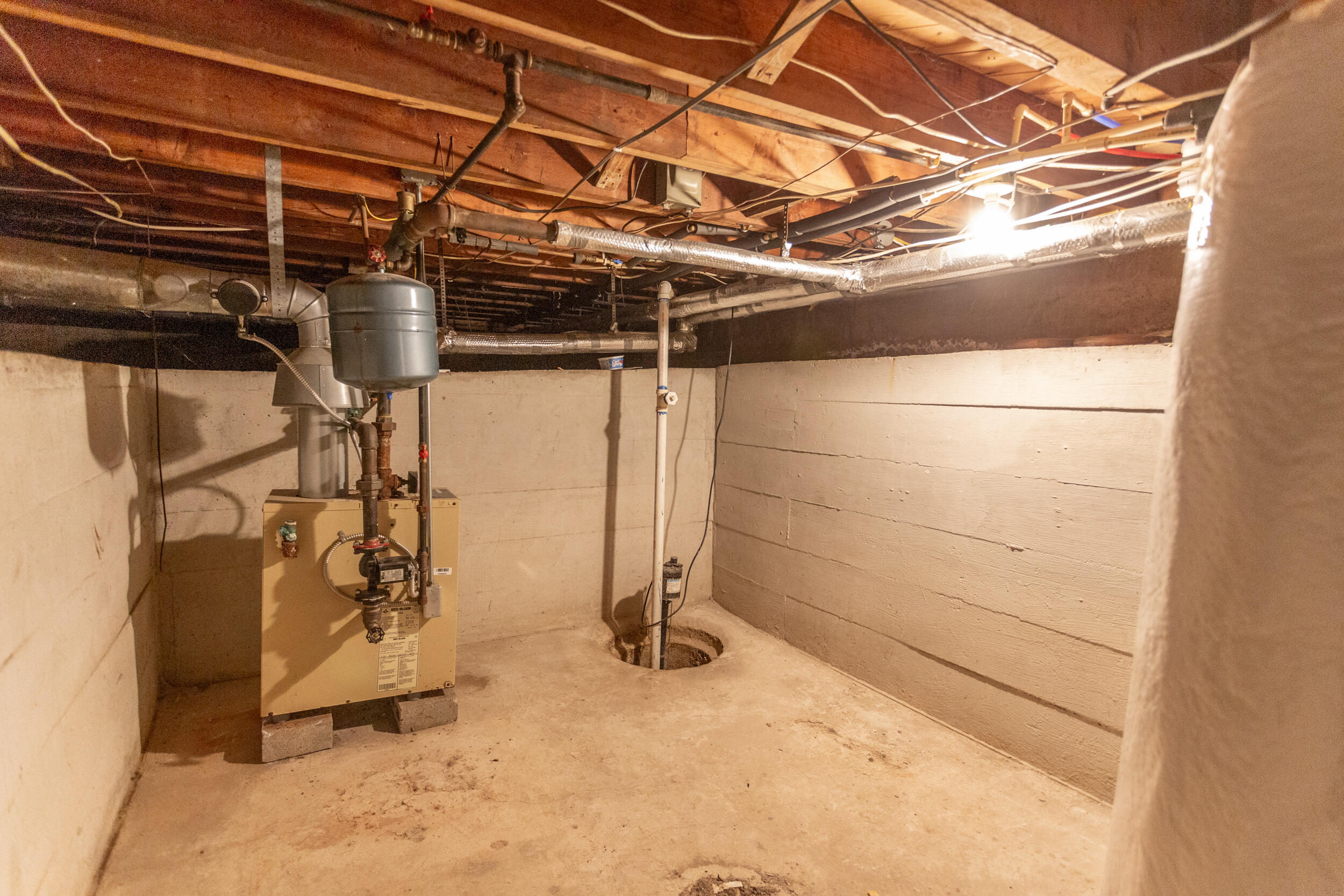 601 East Main Street La Crosse, IN 46348 - Photo 23 of 29 a view of a room with wooden walls