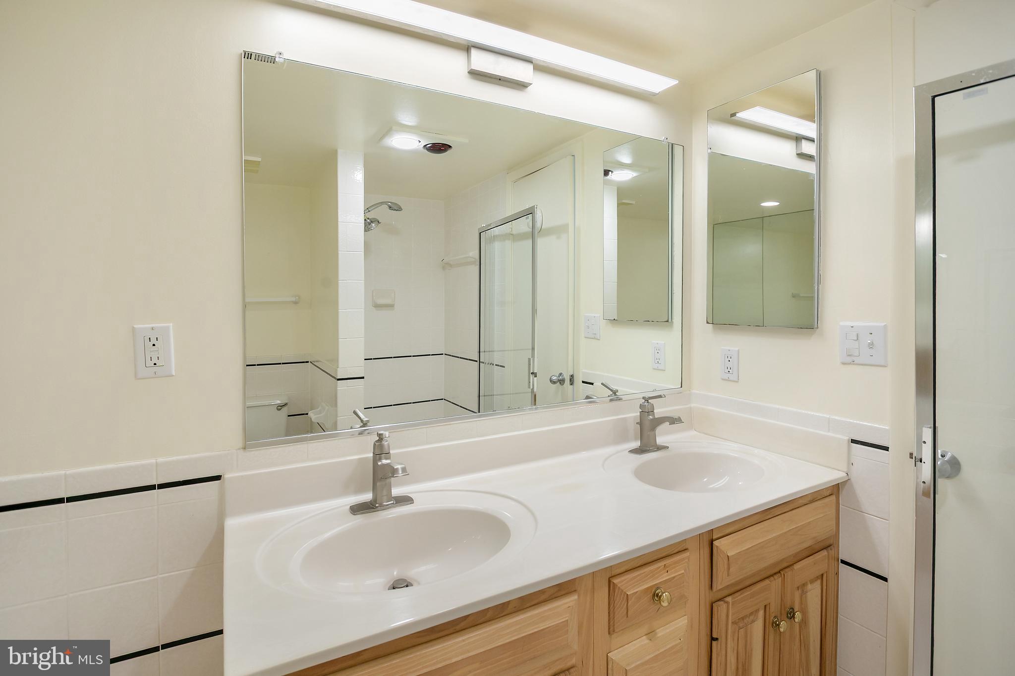 5505 Seminary Road, Unit 2605N Falls Church, VA 22041 - Photo 14 of 53 a bathroom with a sink and a mirror