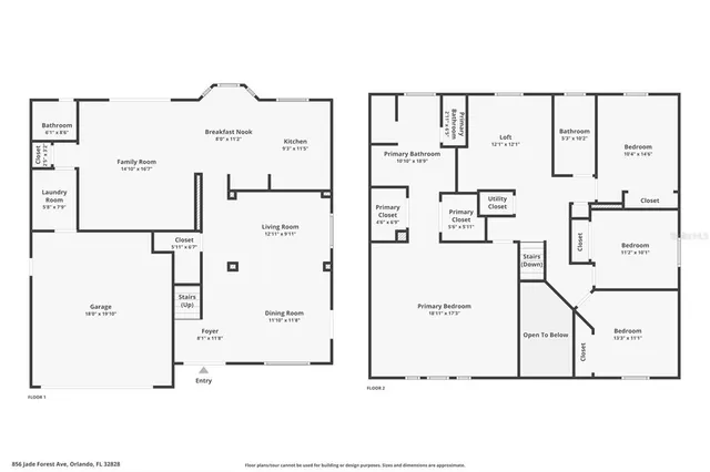 a picture of a floor plan