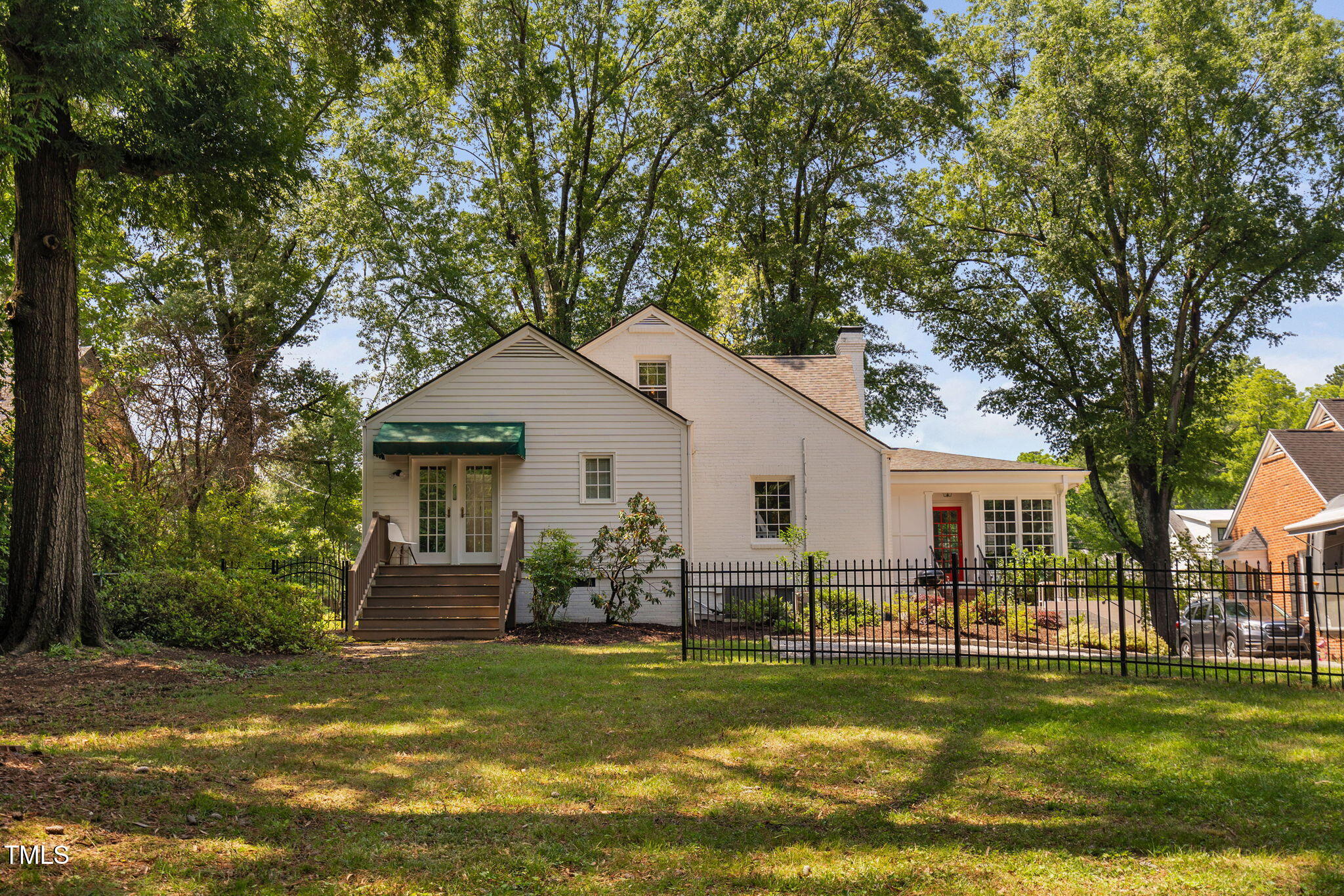 3210 Merriman Avenue Raleigh, NC 27607 - Photo 31 of 43 a front view of house with yard and green space