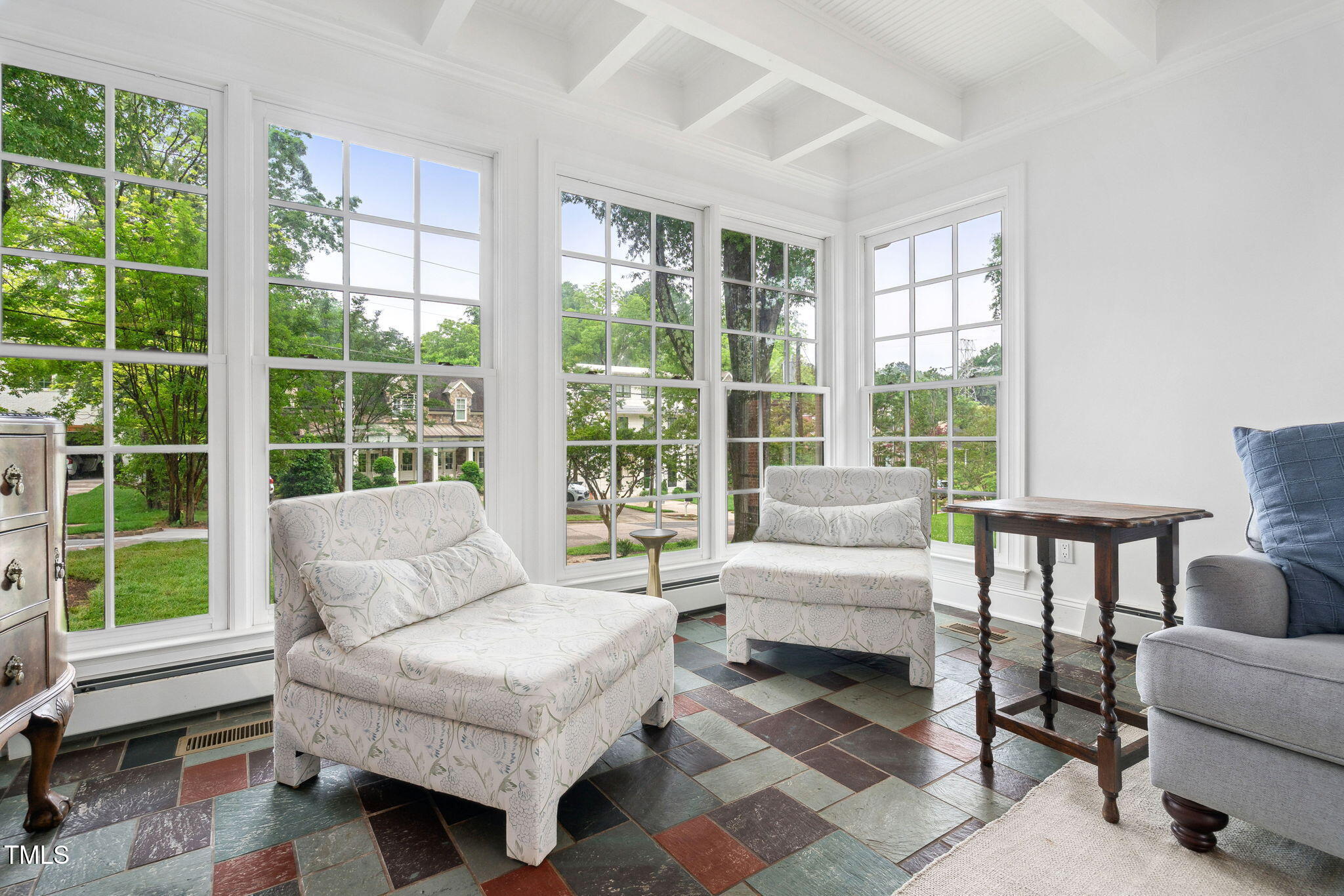 3210 Merriman Avenue Raleigh, NC 27607 - Photo 9 of 43 a living room with furniture and a large window