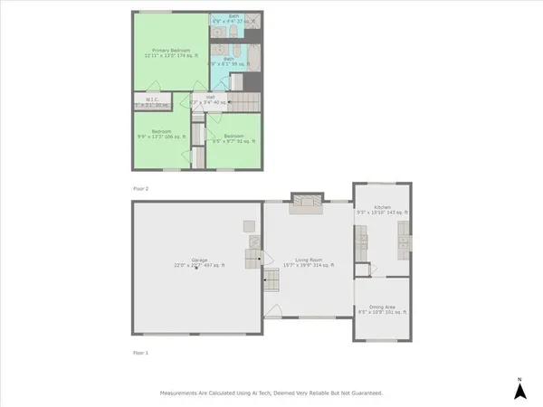 a picture of a floor plan