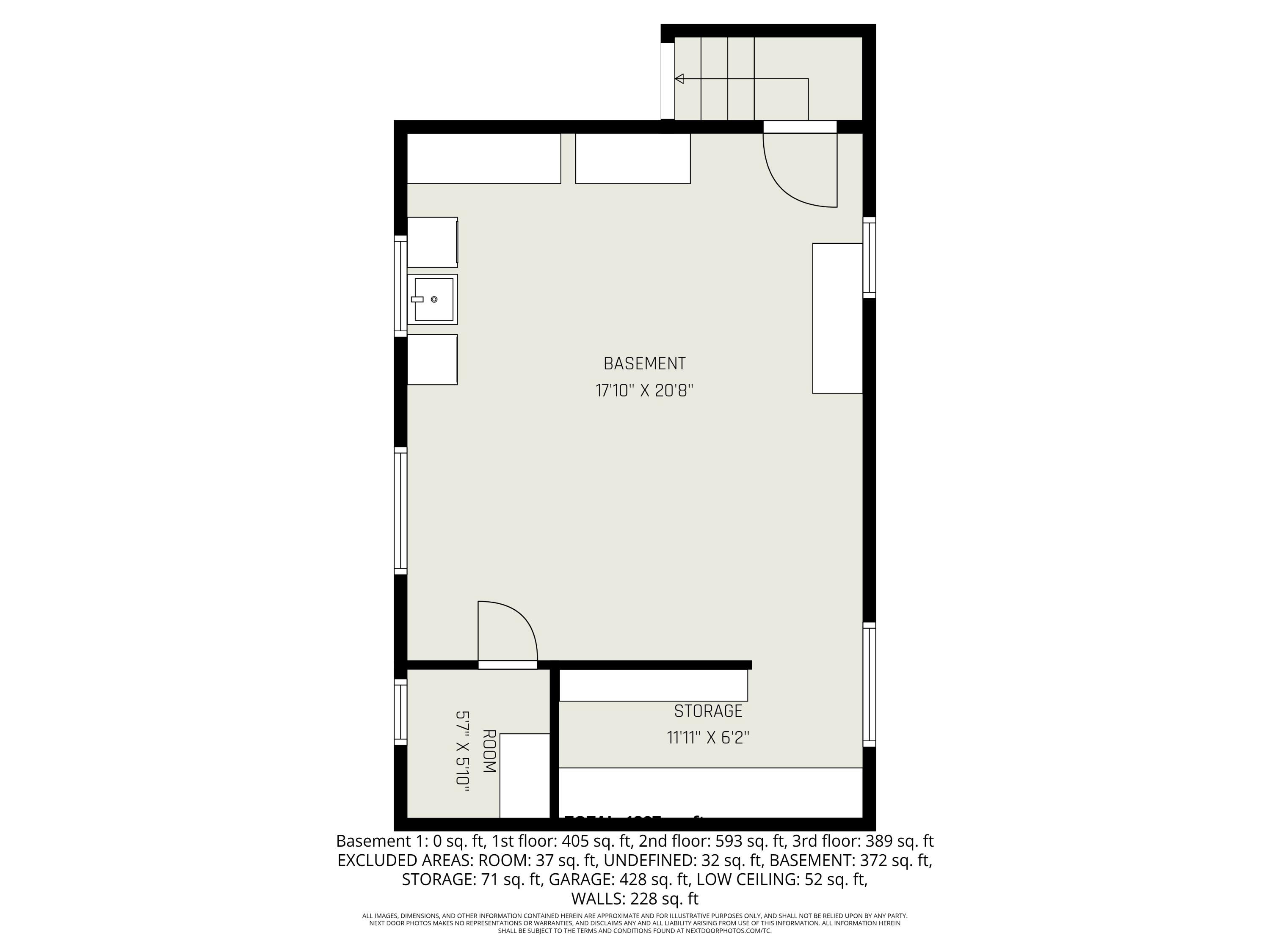 629 North Main Street Chelsea, MI 48118 - Photo 28 of 29 basement_with_sq.ft_929
