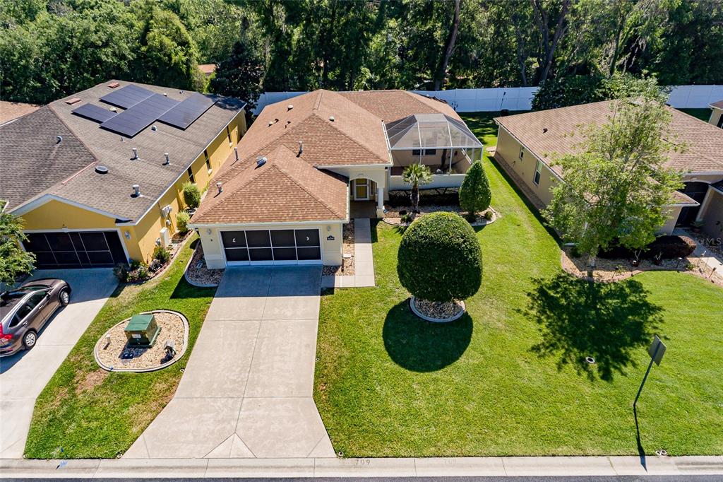 16299 Southwest 14th Avenue Road Ocala, FL 34473 - Photo 49 of 50 a view of aerial view of a house