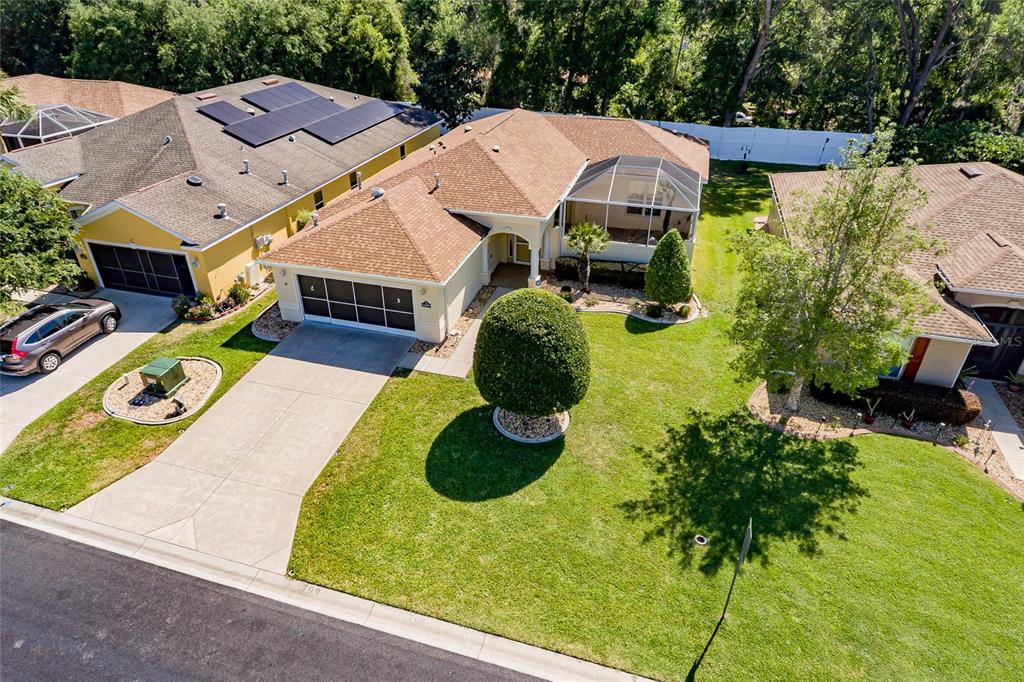 16299 Southwest 14th Avenue Road Ocala, FL 34473 - Photo 50 of 50 a aerial view of a house with swimming pool