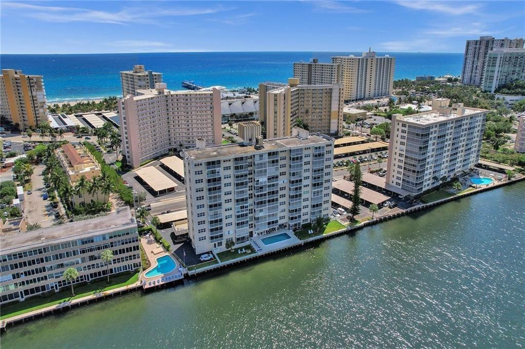 303 North Riverside Drive, Unit PH4 Pompano Beach, FL 33062 - Photo 2 of 52 a view of a city with tall buildings