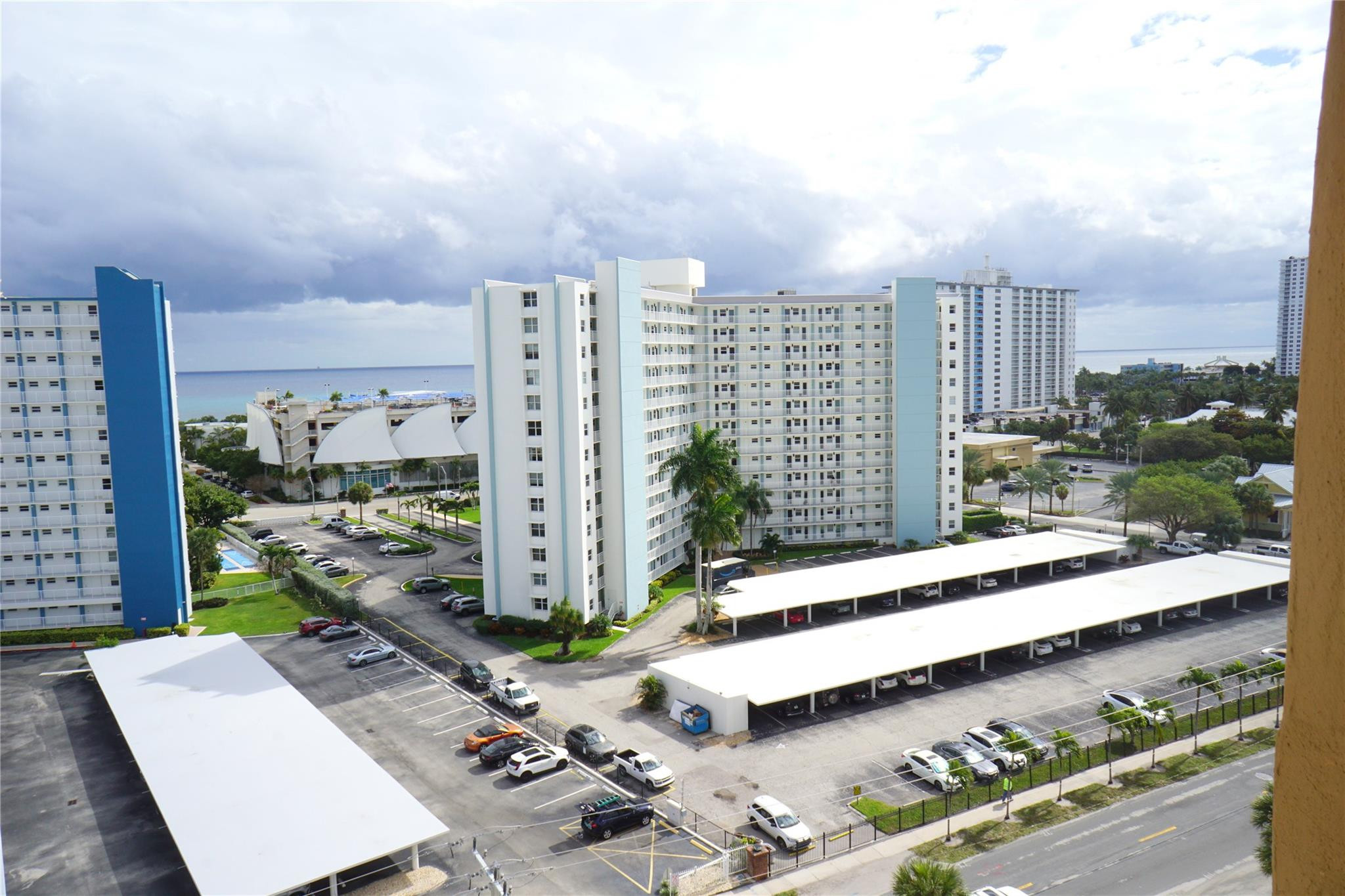 303 North Riverside Drive, Unit PH4 Pompano Beach, FL 33062 - Photo 29 of 52 a view of a city with tall buildings