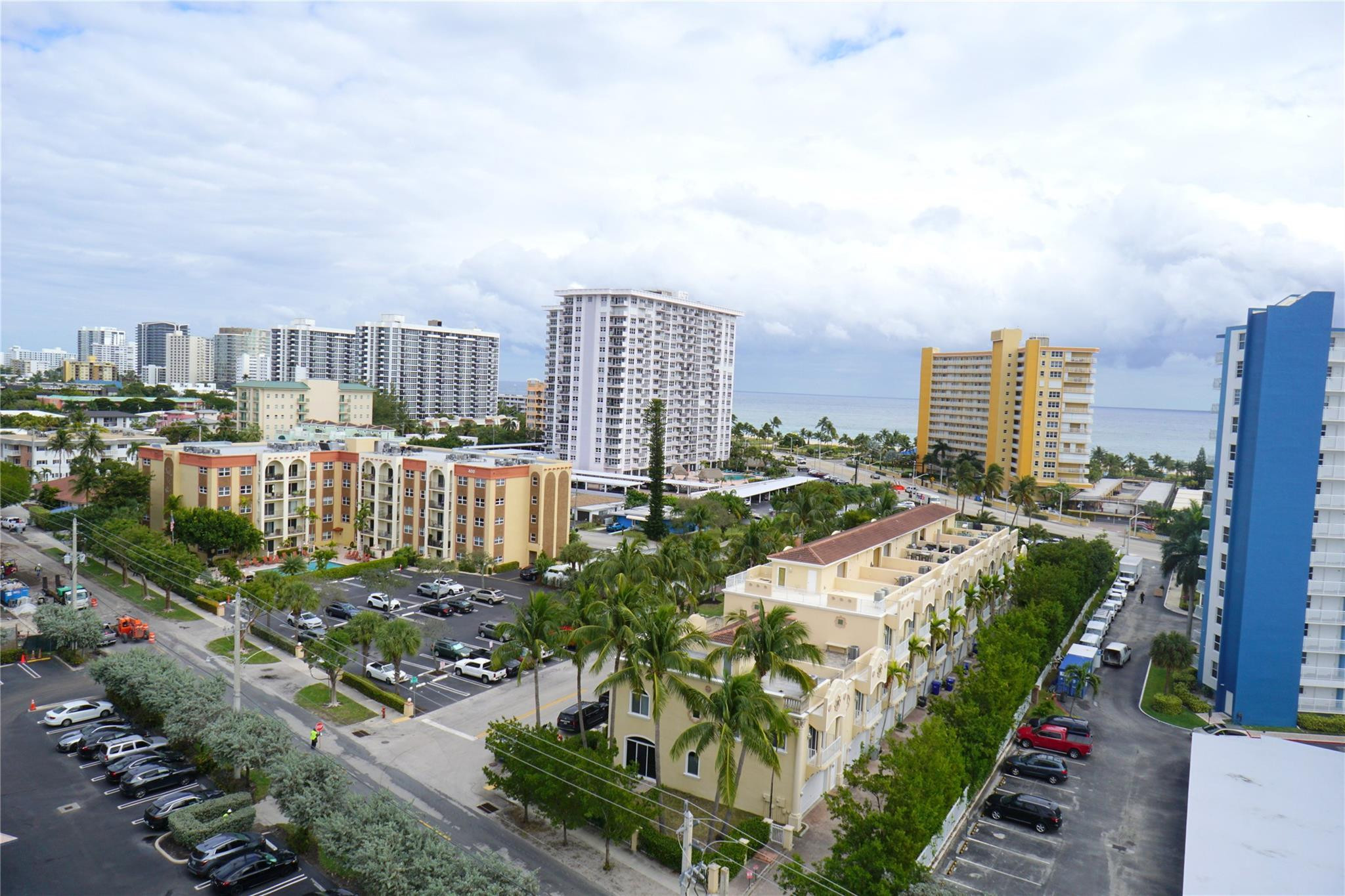 303 North Riverside Drive, Unit PH4 Pompano Beach, FL 33062 - Photo 31 of 52 a view of a city with tall buildings