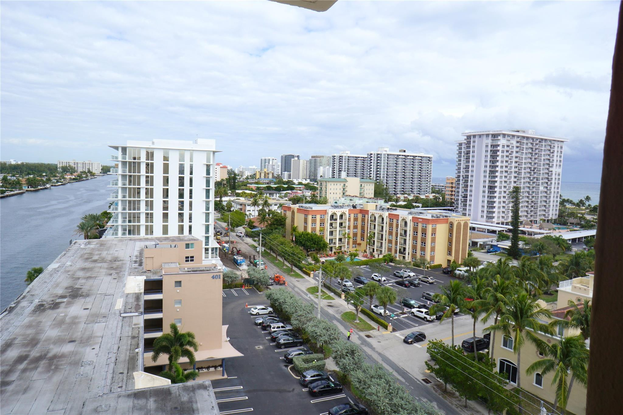 303 North Riverside Drive, Unit PH4 Pompano Beach, FL 33062 - Photo 32 of 52 a view of a city with tall buildings