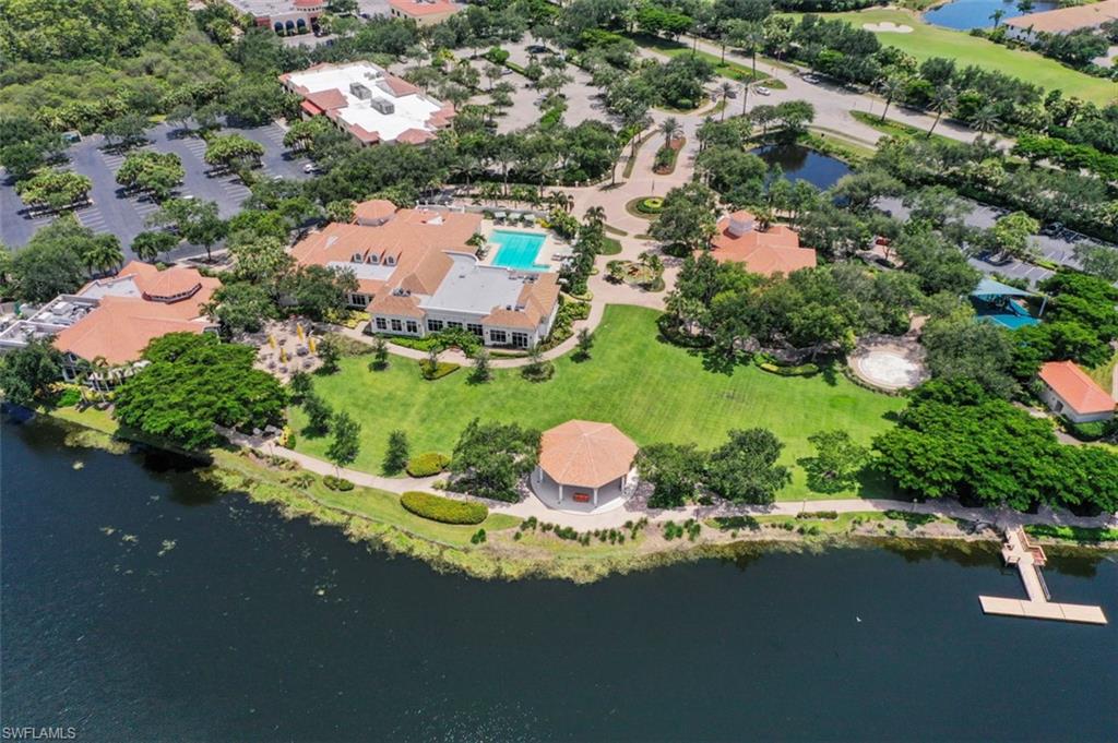 23800 Costa Del Sol Road, Unit 102 Estero, FL 34135 - Photo 48 of 49 Birds eye view of property featuring a water view