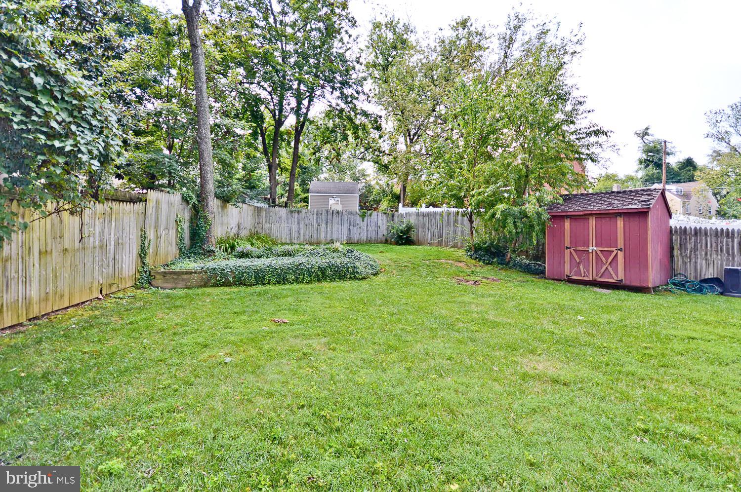 9004 Linton Street Silver Spring, MD 20901 - Photo 55 of 59 Spacious Backyard with Shed