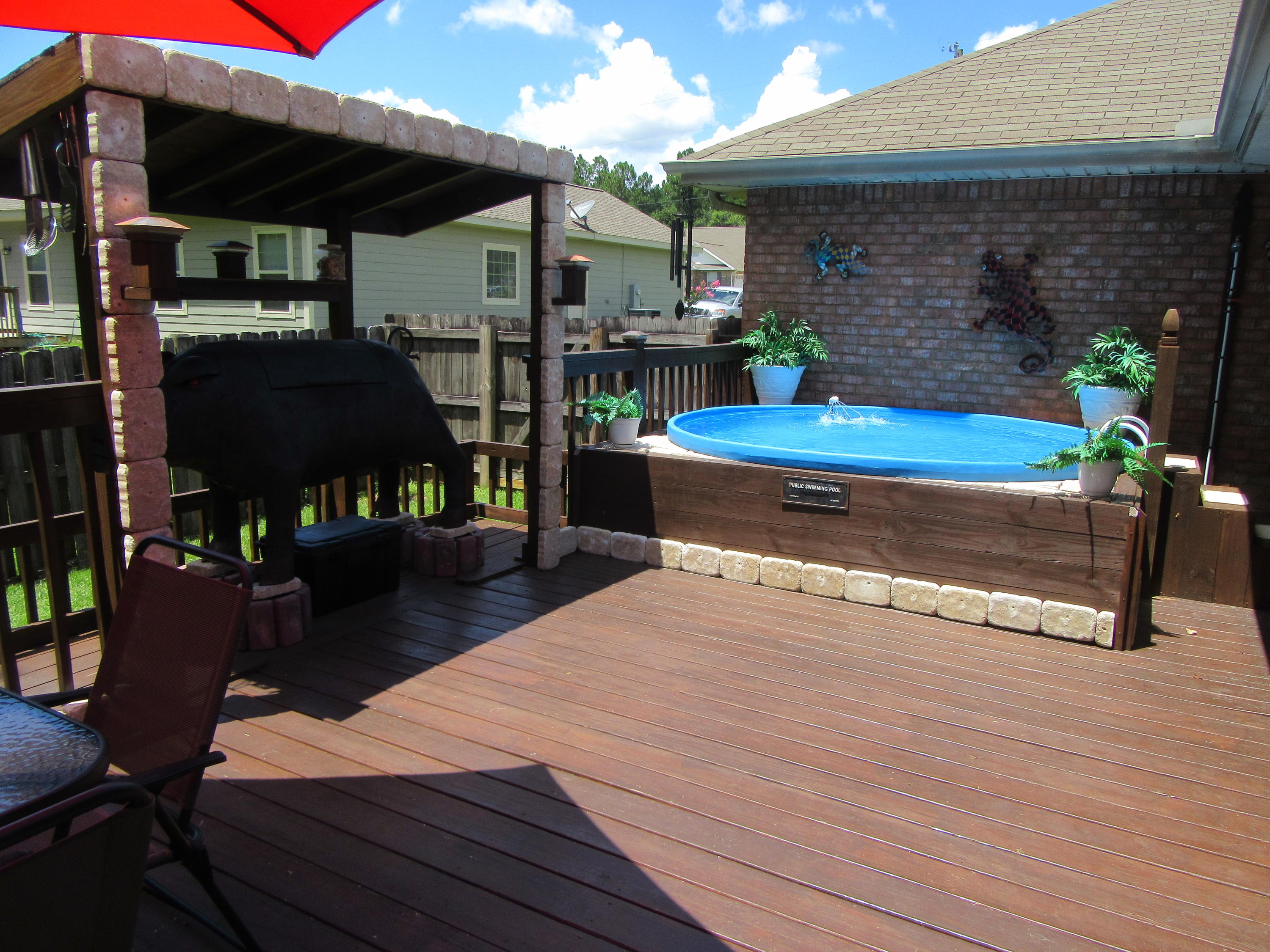 5968 Buckward Road Baker, FL 32531 - Photo 39 of 52 a outdoor space view with a sitting space