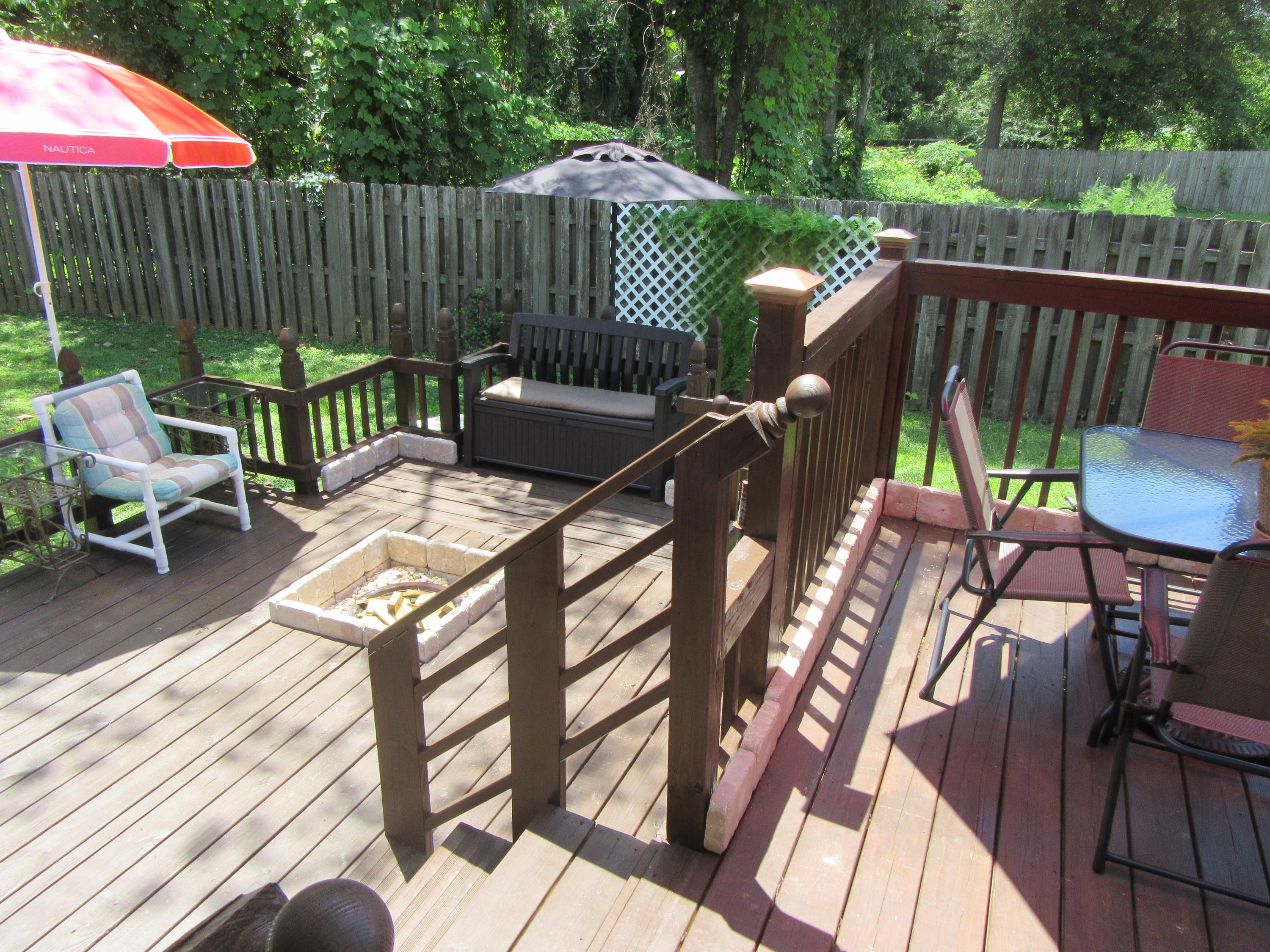 5968 Buckward Road Baker, FL 32531 - Photo 45 of 52 a view of a roof deck with furniture