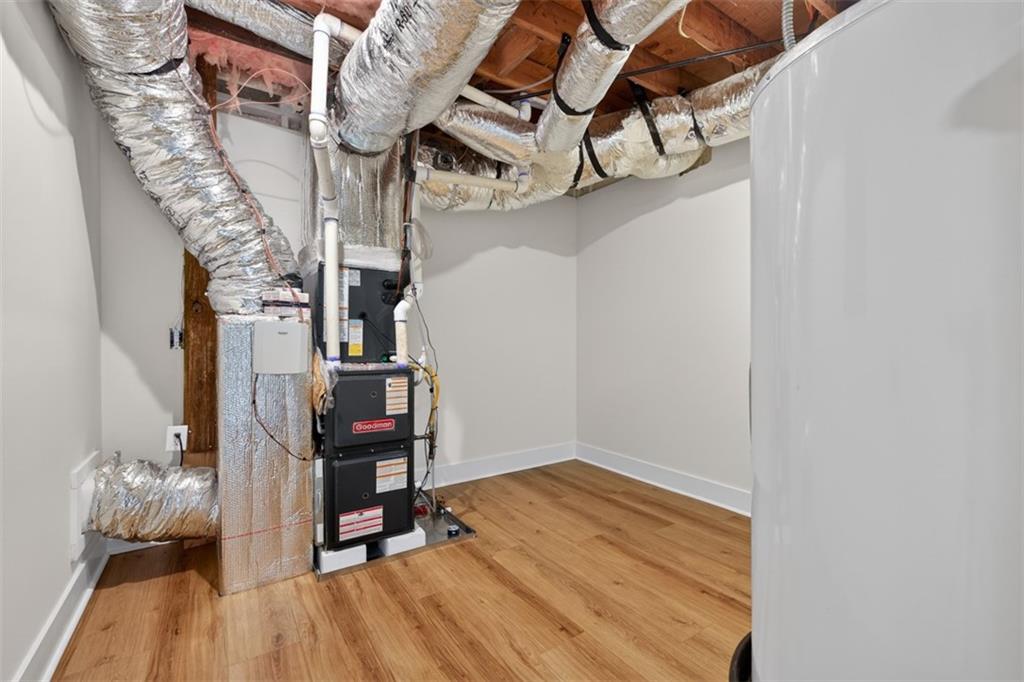 4190 Heather Way Cumming, GA 30041 - Photo 34 of 45 a view of entryway with wooden floor