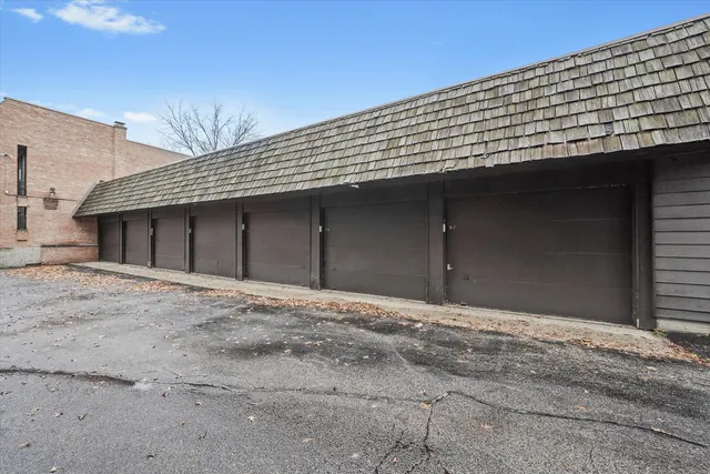 a backyard of a house