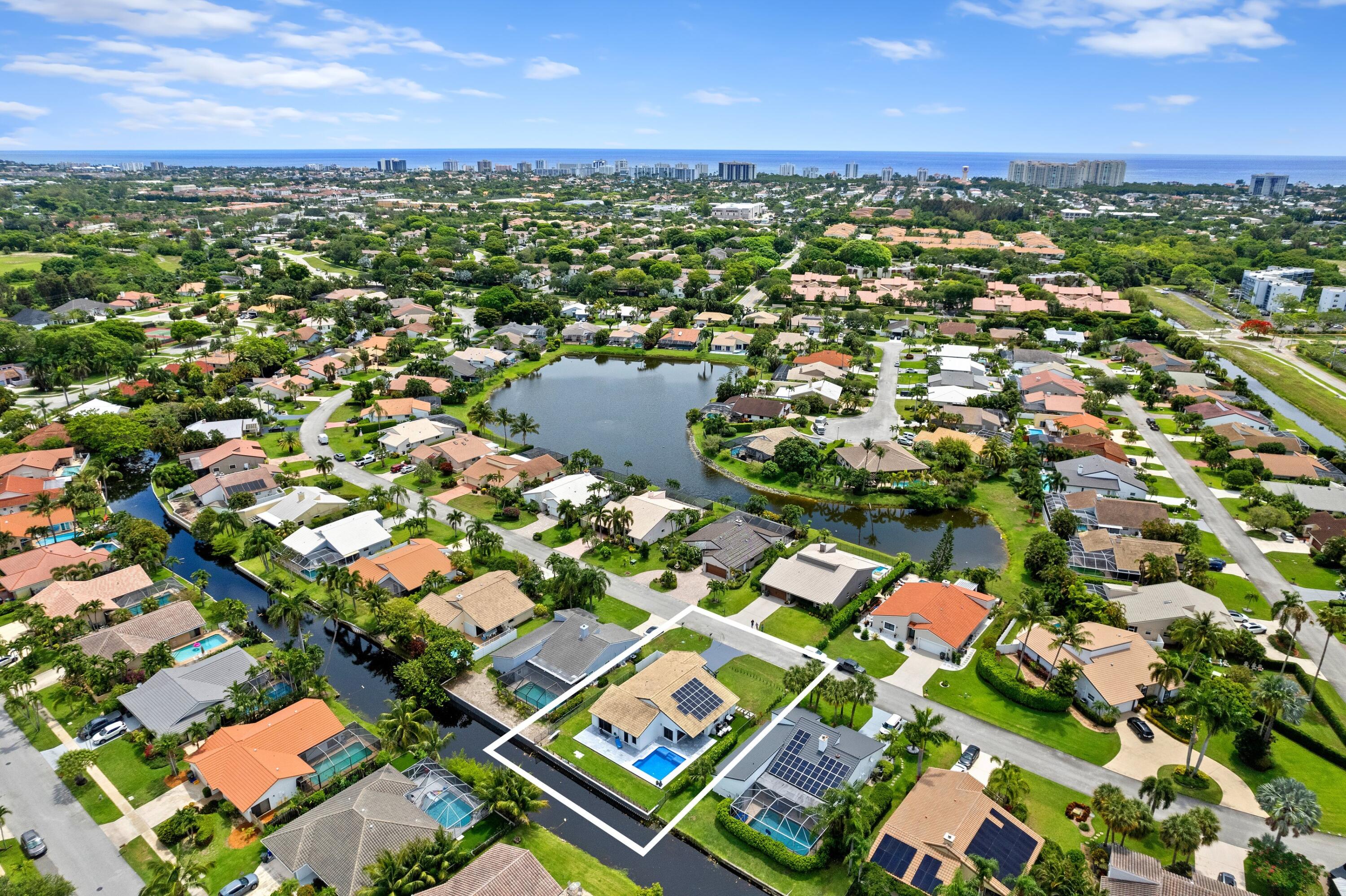 6973 Northwest 3rd Avenue Boca Raton, FL 33487 - Photo 1 of 37 Aerial Ocean View