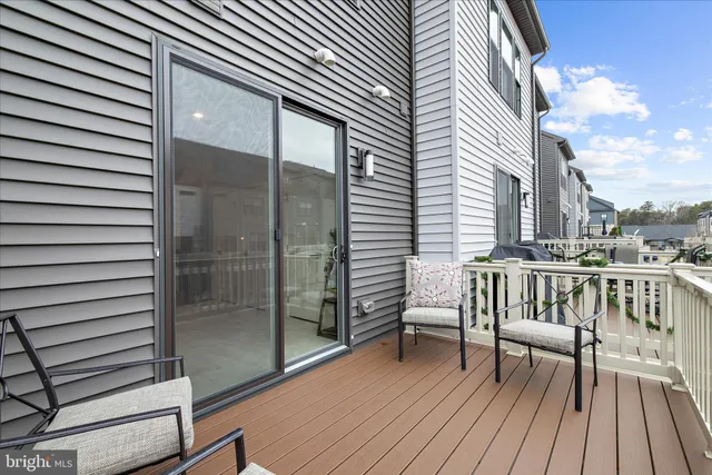 a view of a garage with a bike and a roof