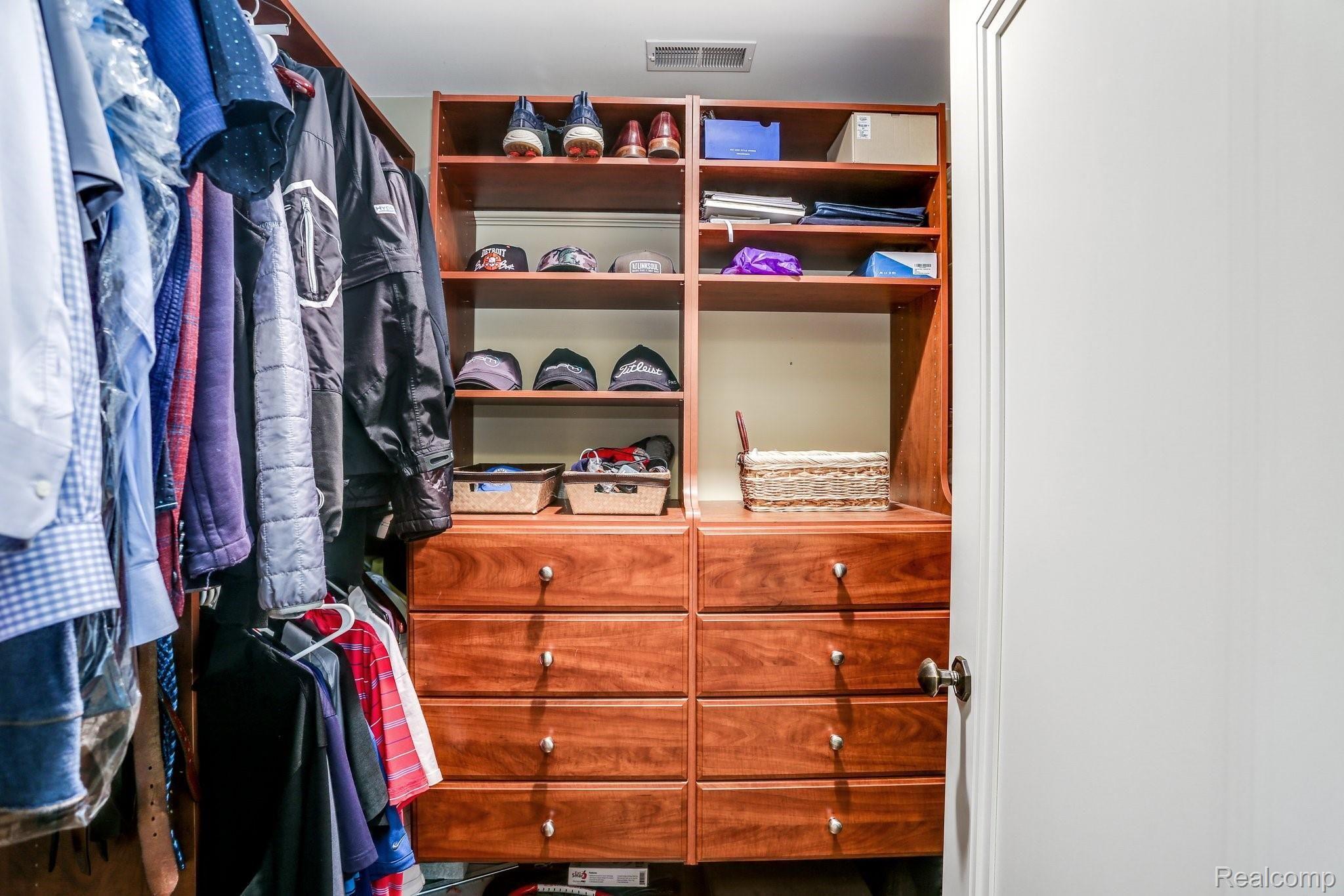 512 Rivenoak Street Birmingham, MI 48009 - Photo 27 of 47 Walk in closet #2 with custom built ins.