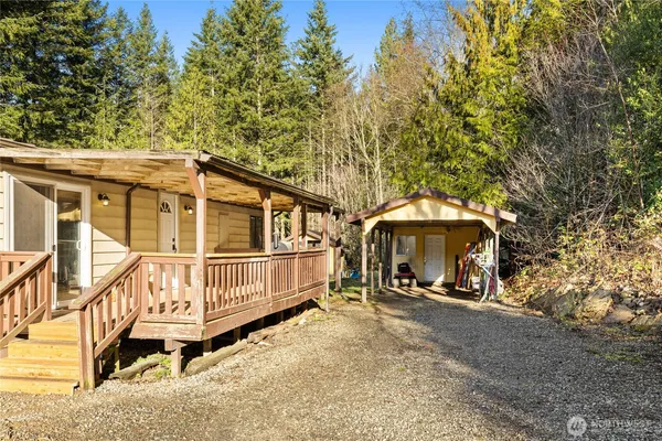 a view of a storage room