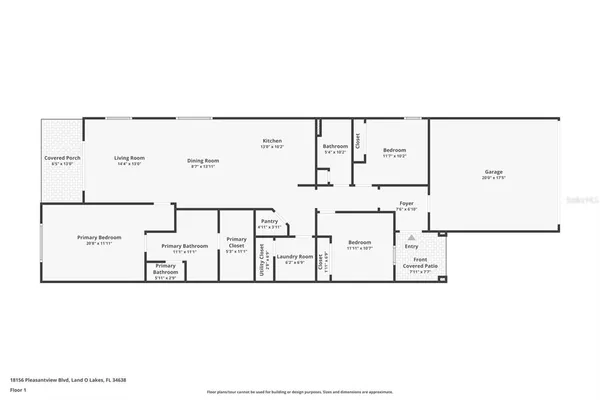 $2,195 | 18156 Pleasantview Boulevard, Land O Lakes, FL 34638