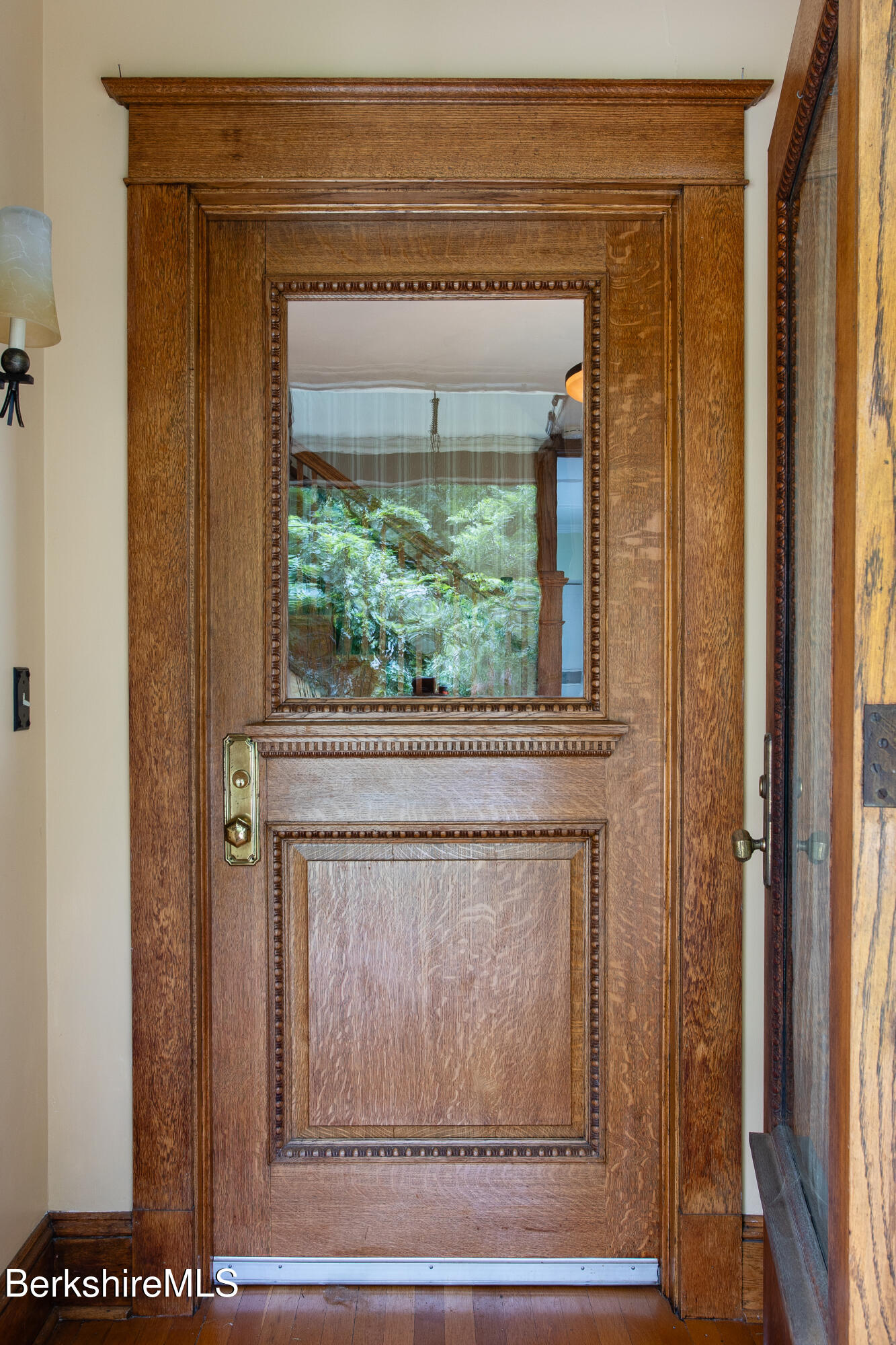 81 Northumberland Road Pittsfield, MA 01201 - Photo 11 of 40 Quartersawn oak entry doors