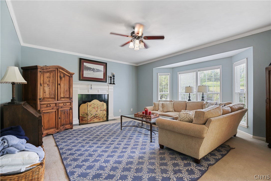 4469 Winding Creek Road Pompey, NY 13104 - Photo 18 of 50 Family Room off the Kitchen