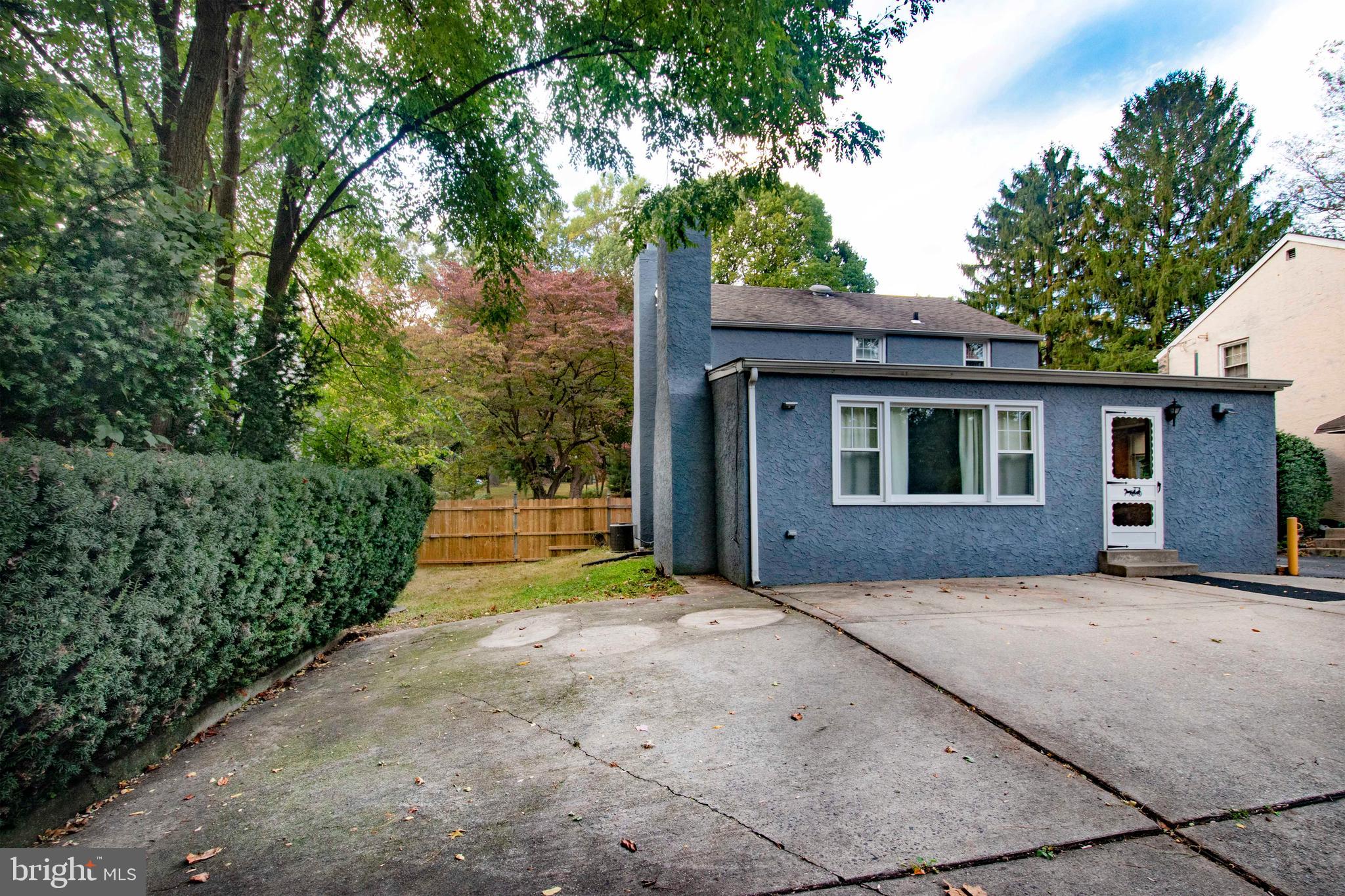 1210 Providence Road Springfield, PA 19064 - Photo 40 of 43 Rear view and Side yard