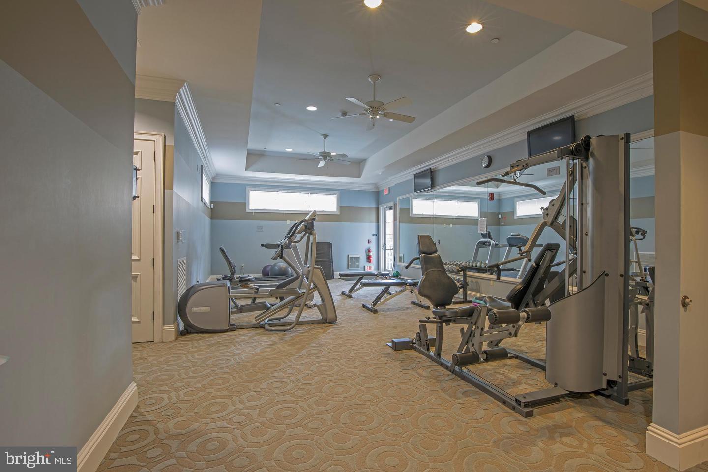 114 West Kennedy Road, Unit 189 North Wales, PA 19454 - Photo 40 of 43 a view of a room with gym equipment