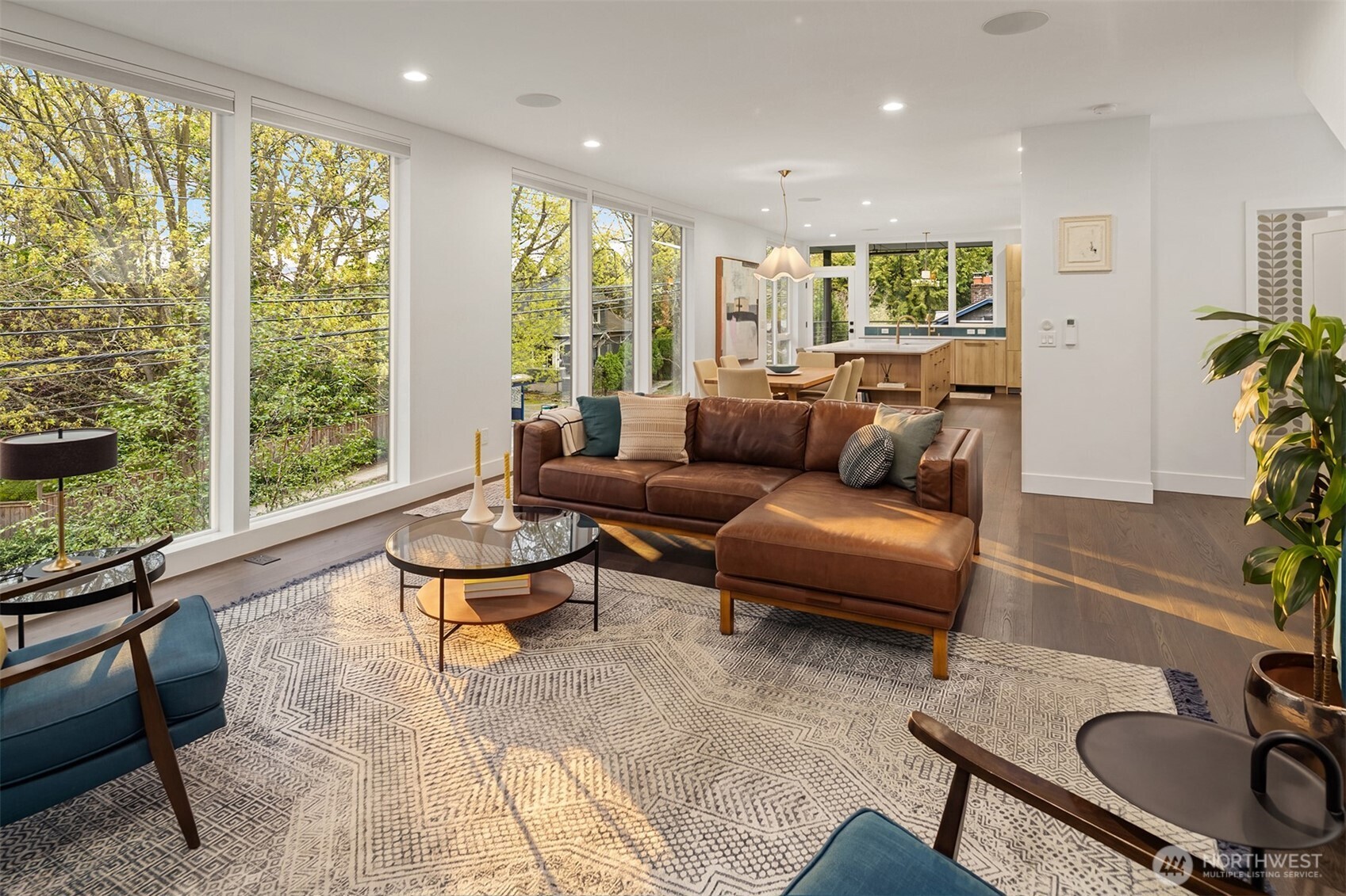 4005 Corliss Avenue North Seattle, WA 98103 - Photo 2 of 40 a living room with furniture and a large window