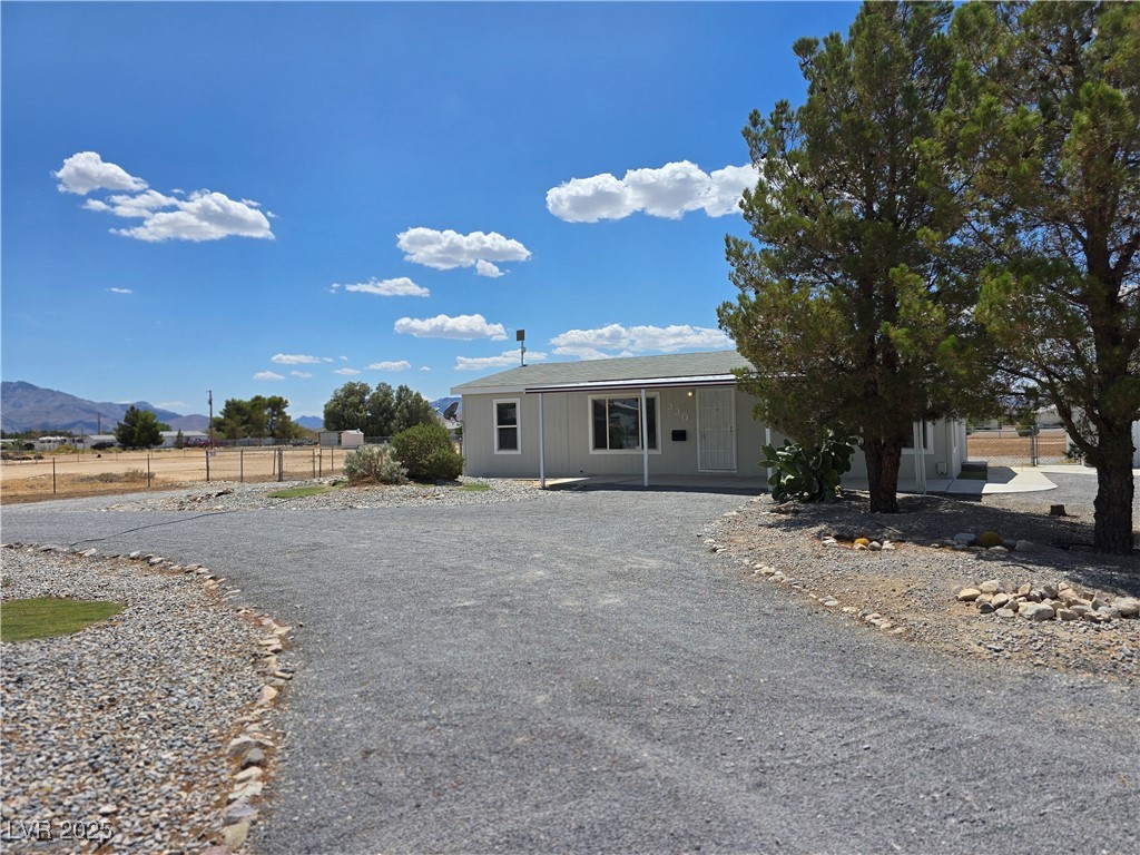 330 Gilmore Road Pahrump, NV 89060 - Photo 1 of 42 Circle drive in front.