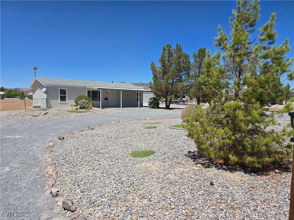 330 Gilmore Road Pahrump, NV 89060 - Photo 2 of 42 Home faces east.