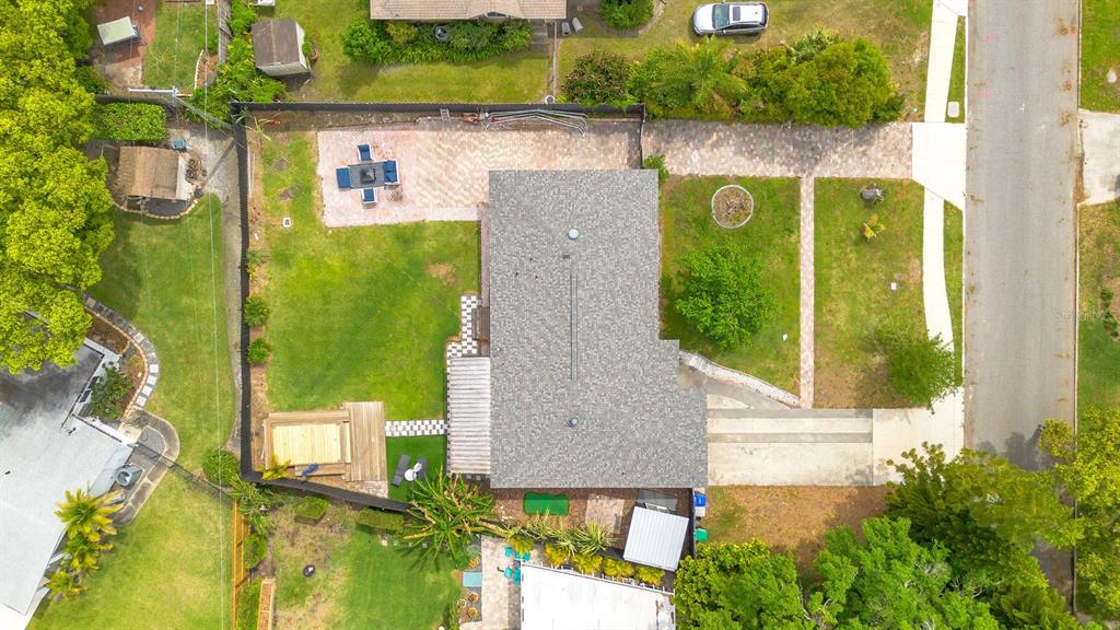 344 Starling Road Winter Park, FL 32789 - Photo 40 of 43 an aerial view of a house with a garden and swimming pool