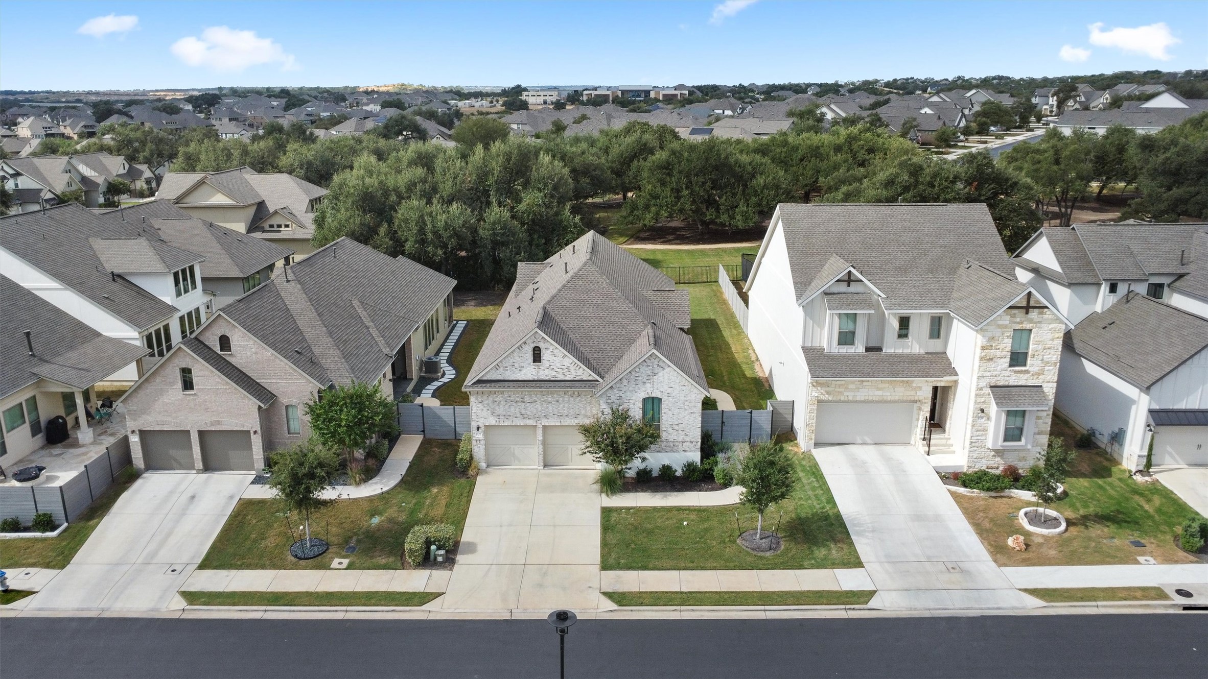 1122 Silver Dollar Trail Georgetown, TX 78628 - Photo 31 of 35 an aerial view of multiple houses
