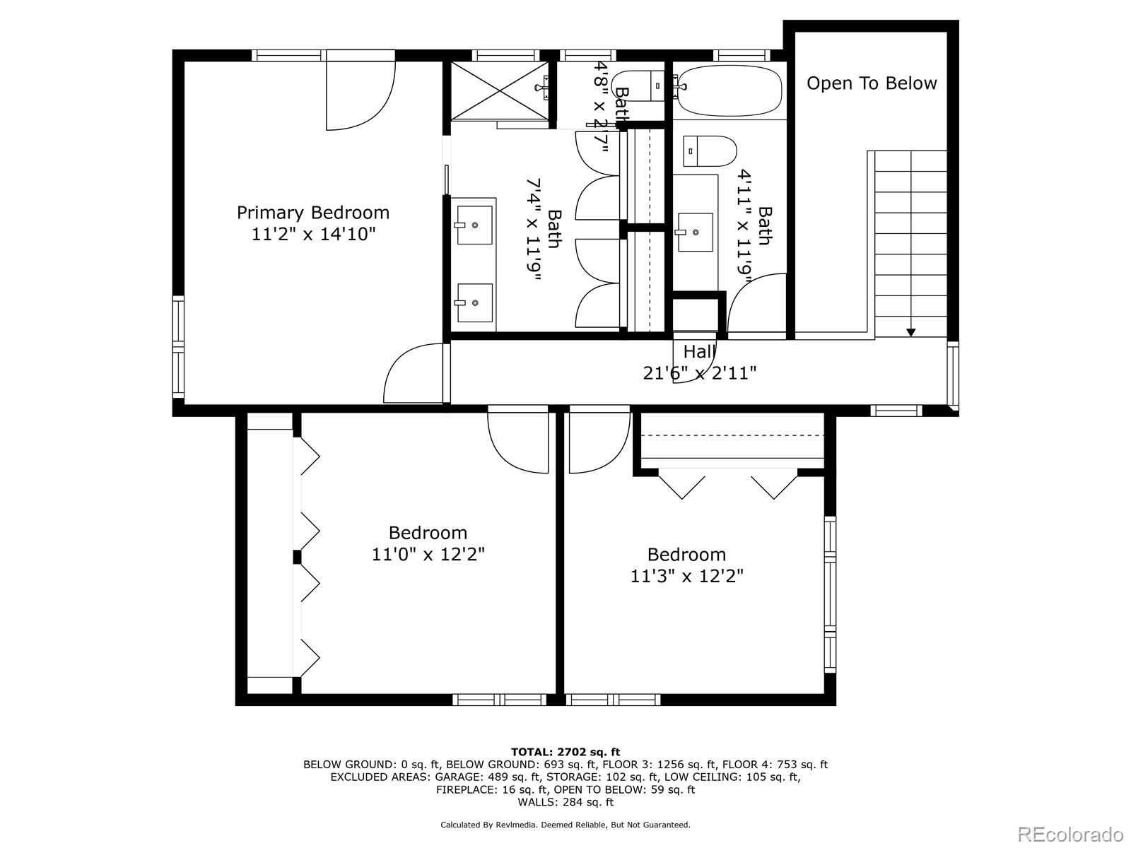 3251 Interlocken Drive Evergreen, CO 80439 - Photo 42 of 43 a picture of a white and white wall