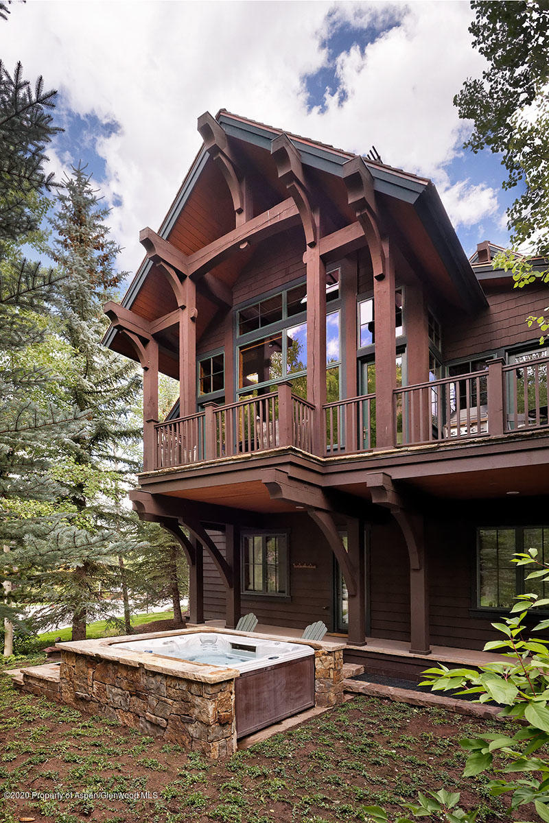 32 Prospector Road Aspen, CO 81611 - Photo 19 of 19 a front view of house with roof deck