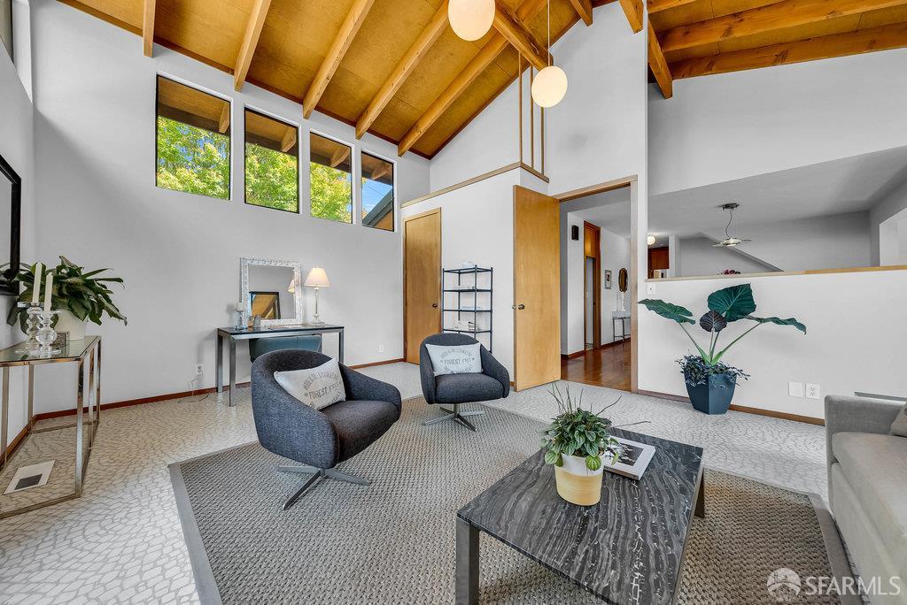 520 Coventry Road Kensington, CA 94707 - Photo 6 of 91 a living room with furniture and wooden floor