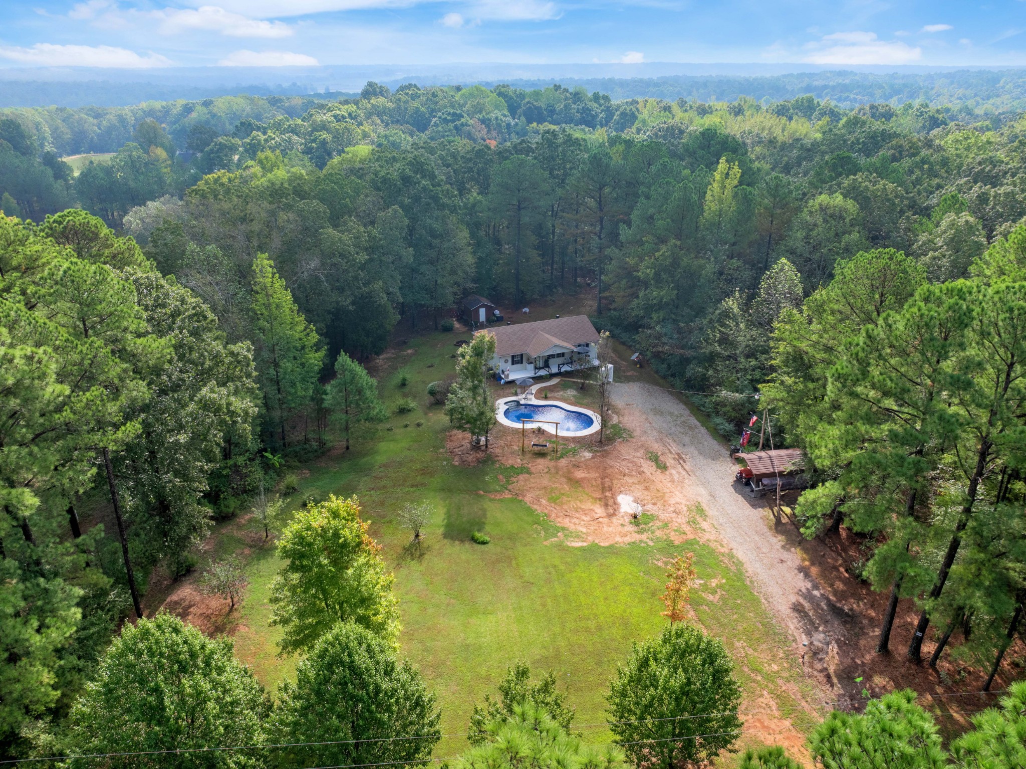 5935 Old Stage Road Huntingdon, TN 38344 - Photo 5 of 29 a view of a lake with a mountain