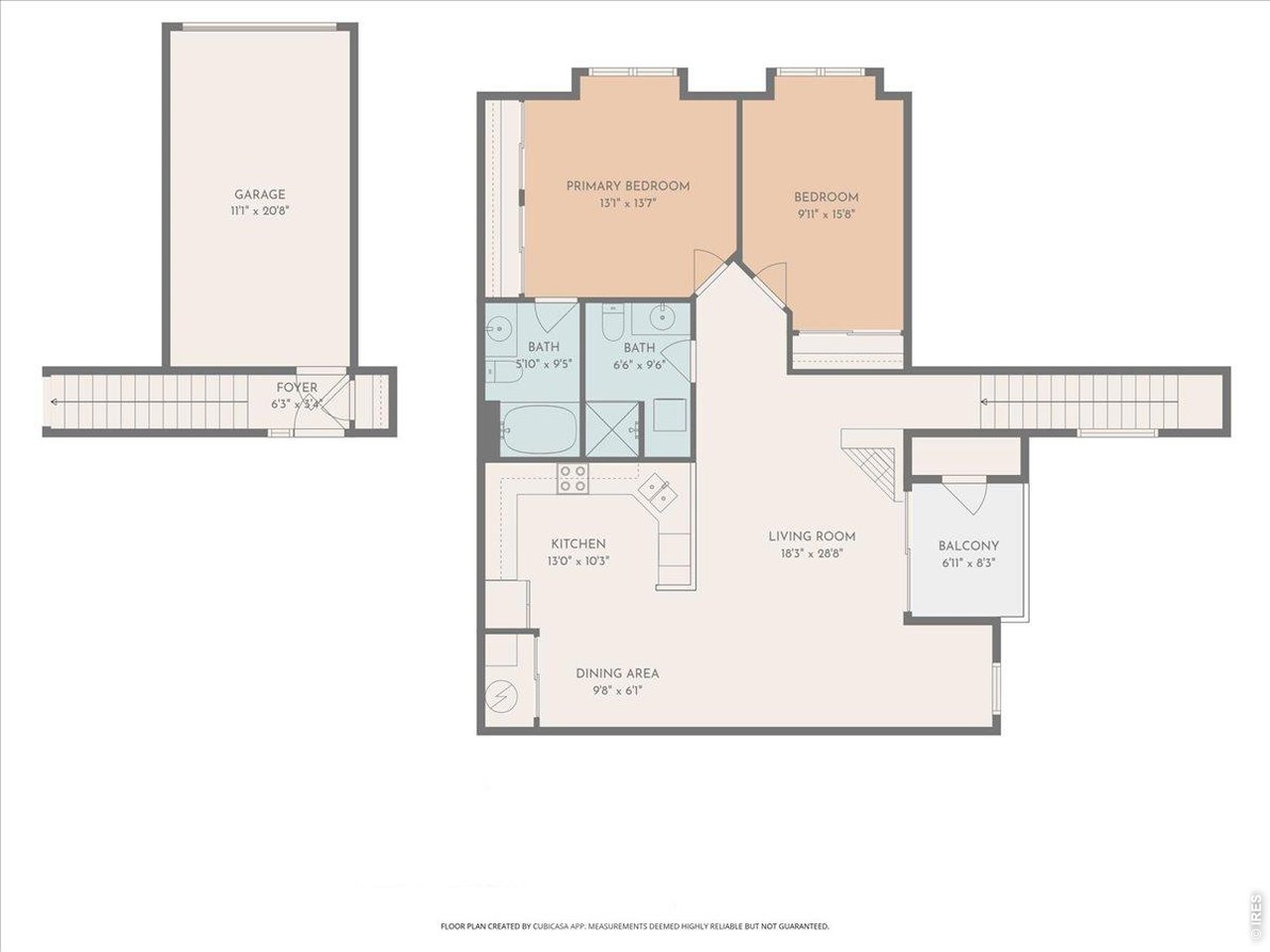 10381 Cook Way, Unit 202 Thornton, CO 80229 - Photo 38 of 38 Combined Floor Plan