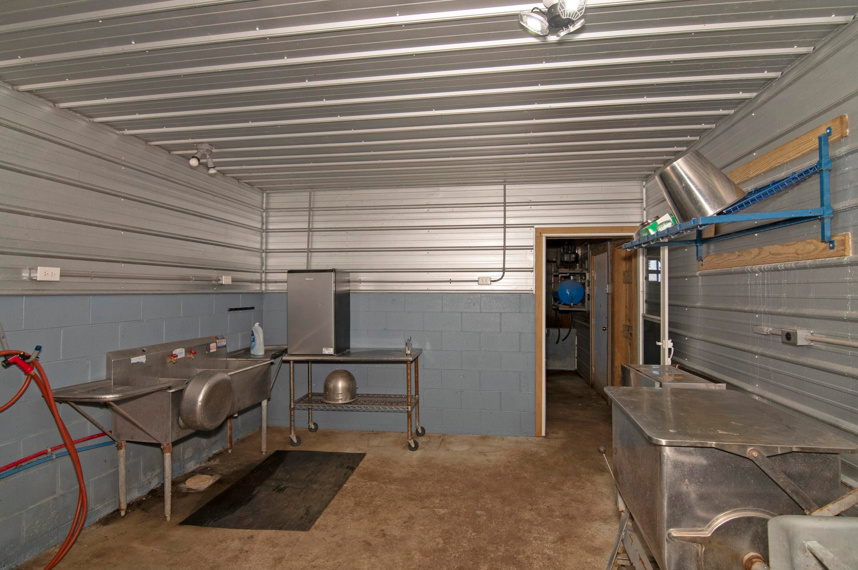 656 Miller Farm Road Peterstown, WV 24963 - Photo 123 of 156 Barn Processing Room