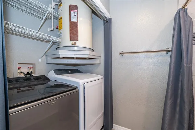 a view of washer and dryer