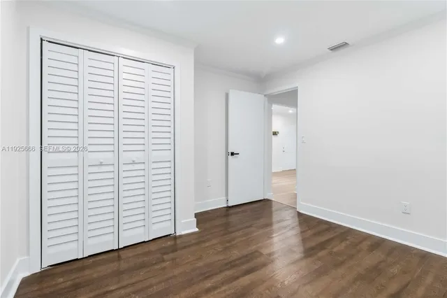 wooden floor in an empty room