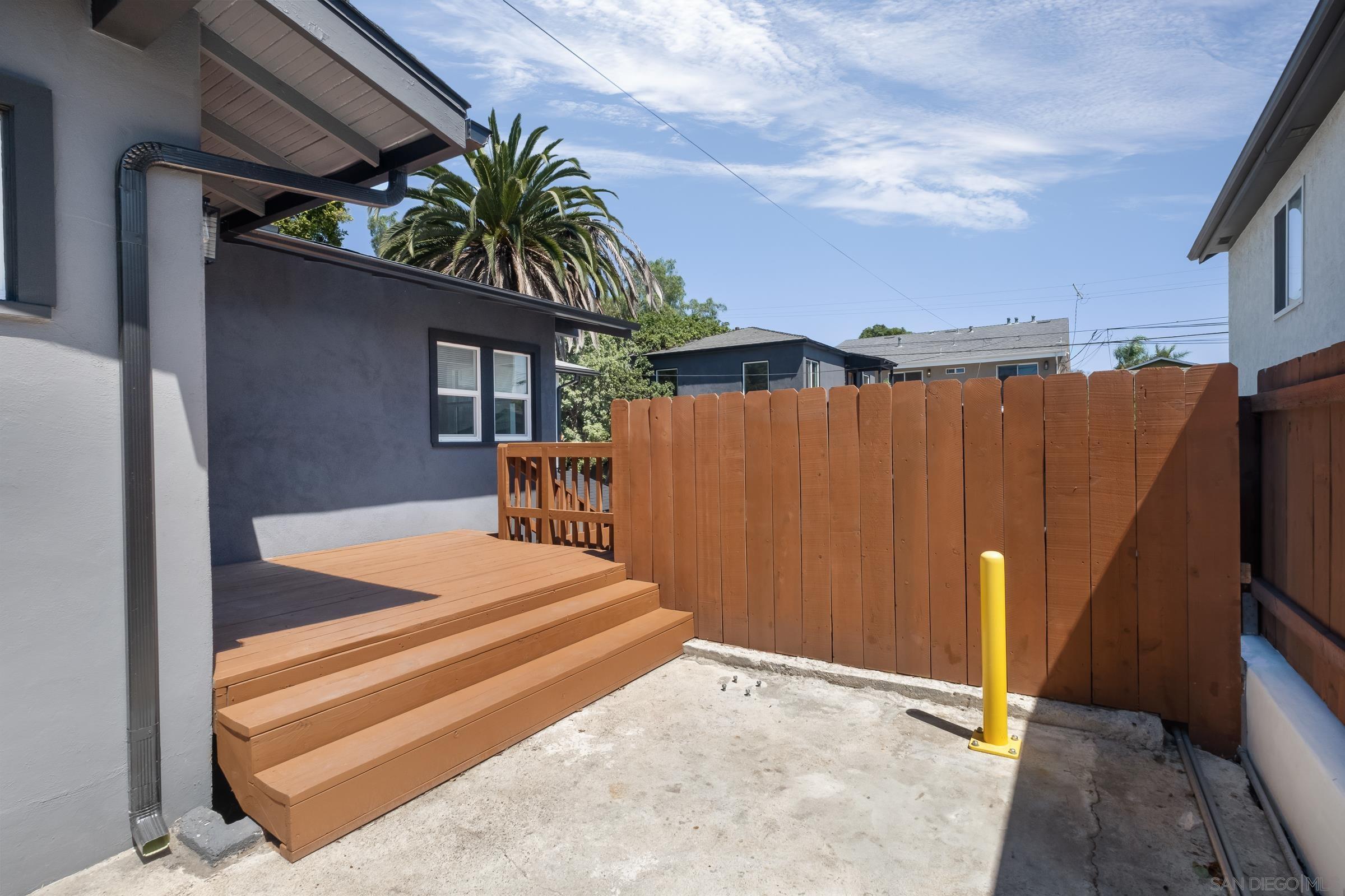 3365 Grim Avenue San Diego, CA 92104 - Photo 29 of 47 a backyard of a house