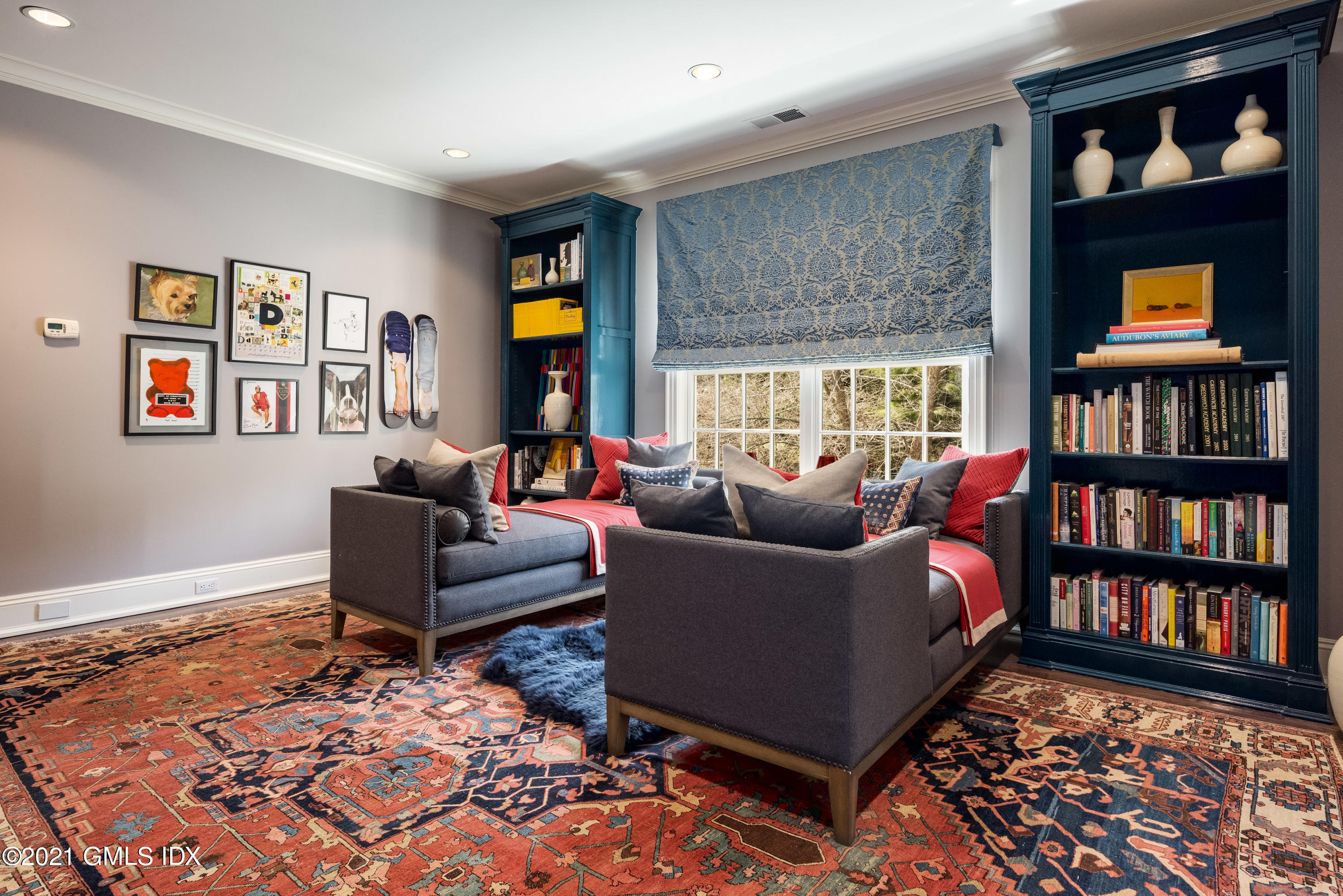 94 Doubling Road Greenwich, CT 06830 - Photo 19 of 26 a living room with furniture and a window
